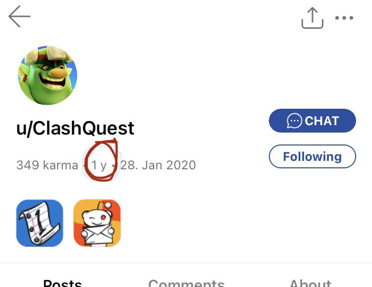 The official Clash Quest account has been on reddit for over a year ClashQuest