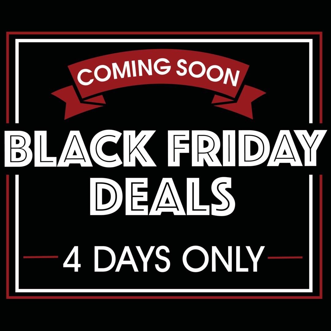 BLACK FRIDAY DEALS COMING SOON TO THE DESIGN STORE! www.thedesignstore