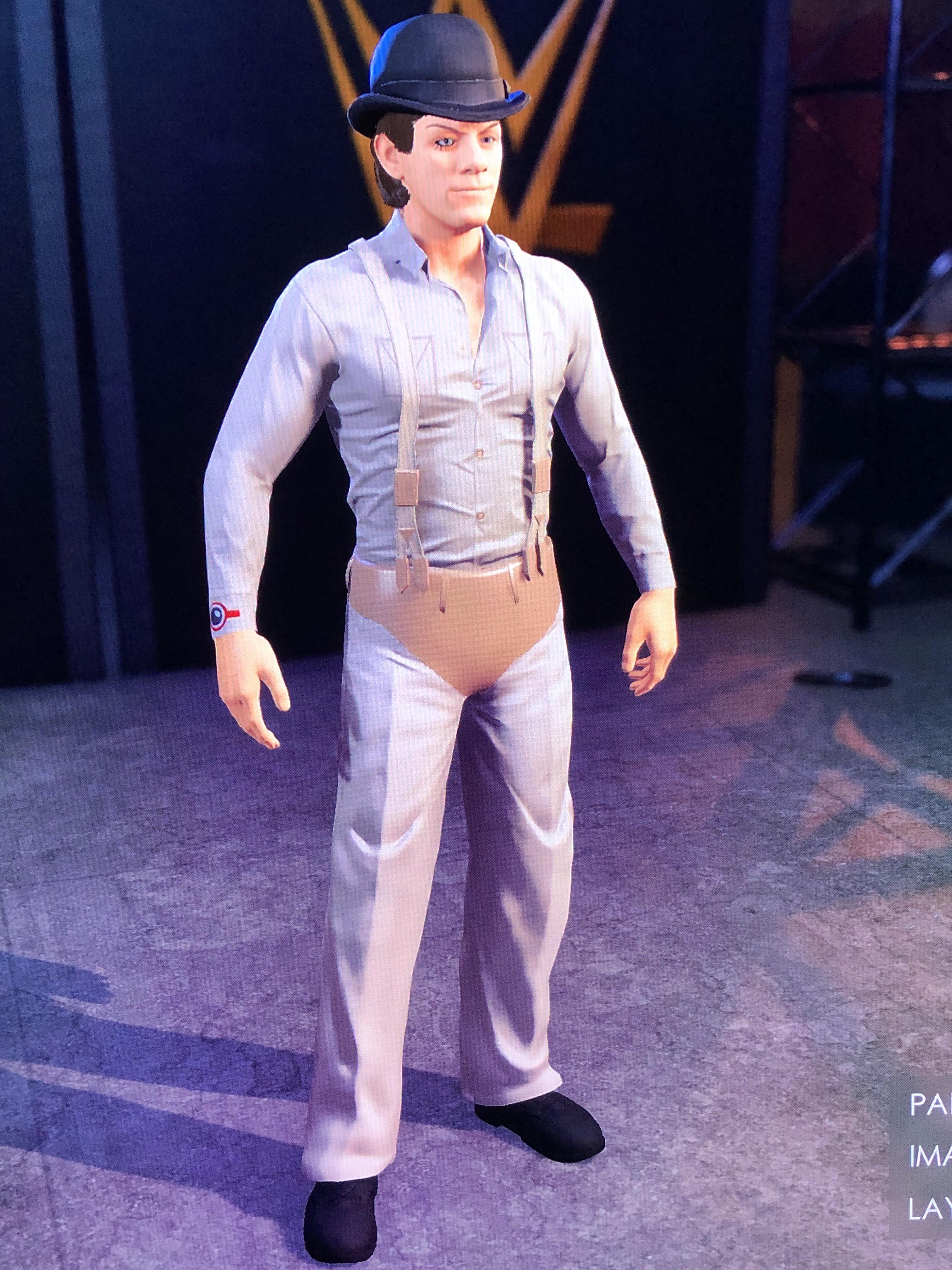 Come and get one in the yarbles! Alex from A Clockwork Orange now in