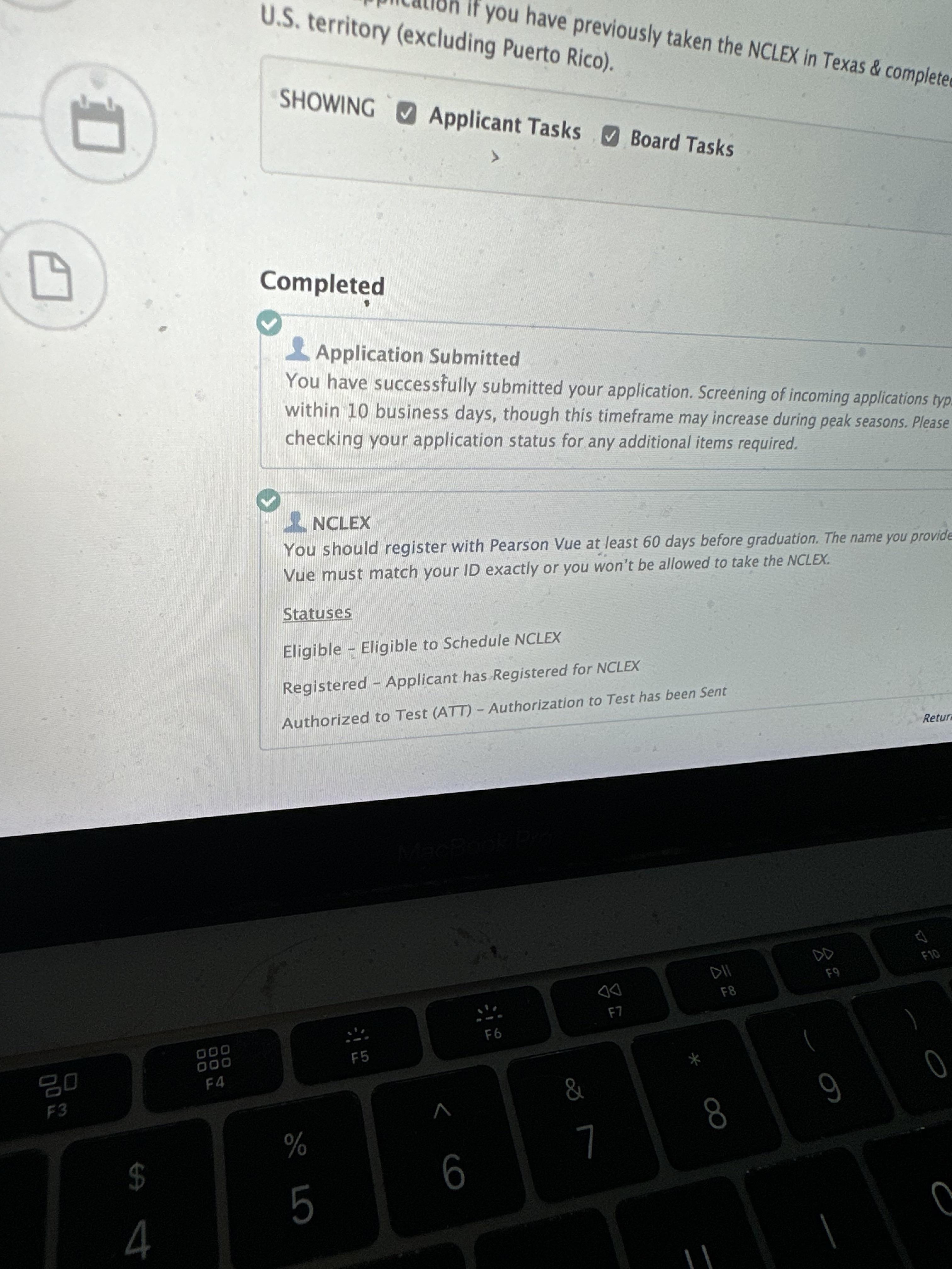 Does anyone know of this is a good sign that you passed NCLEX? r