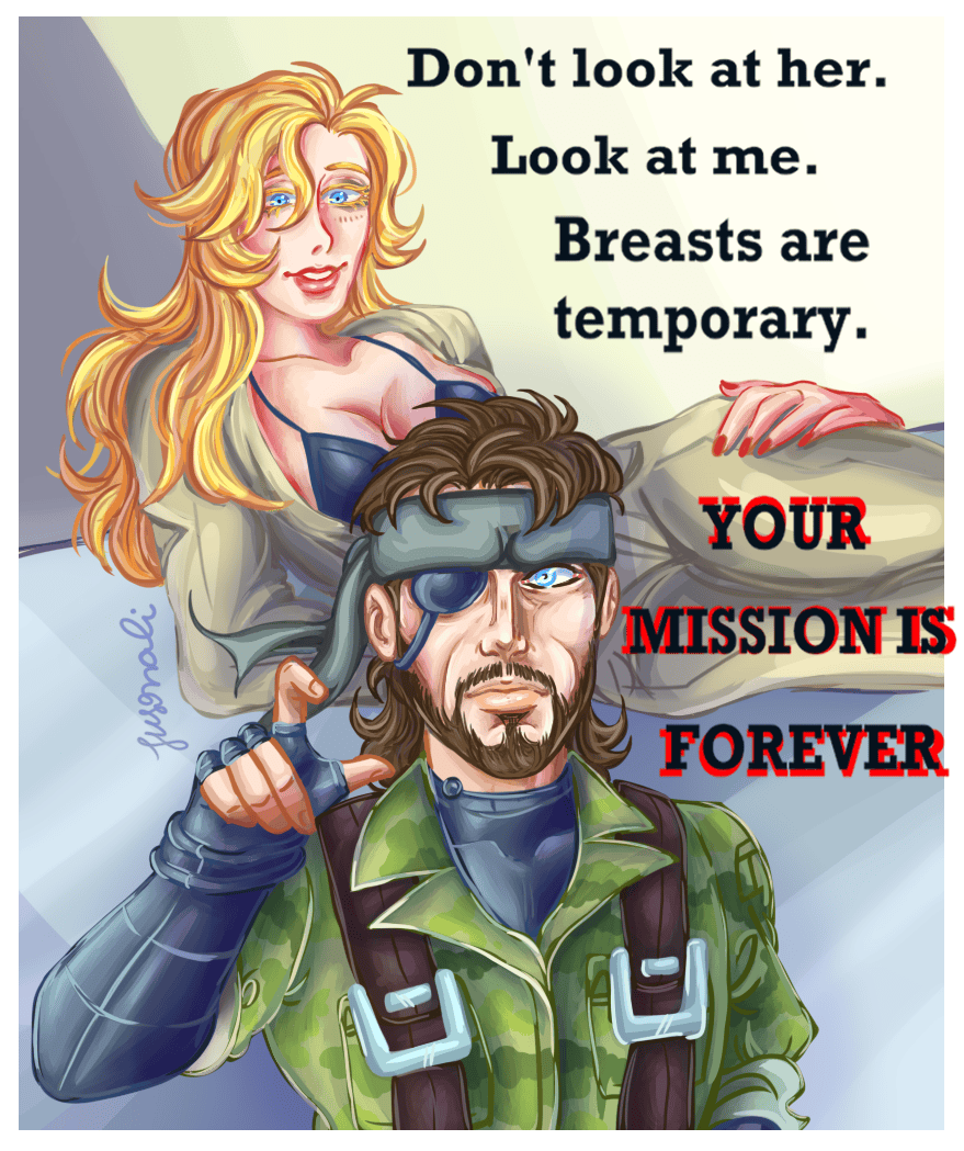 snake eater meme fanart [by me] metalgearsolid