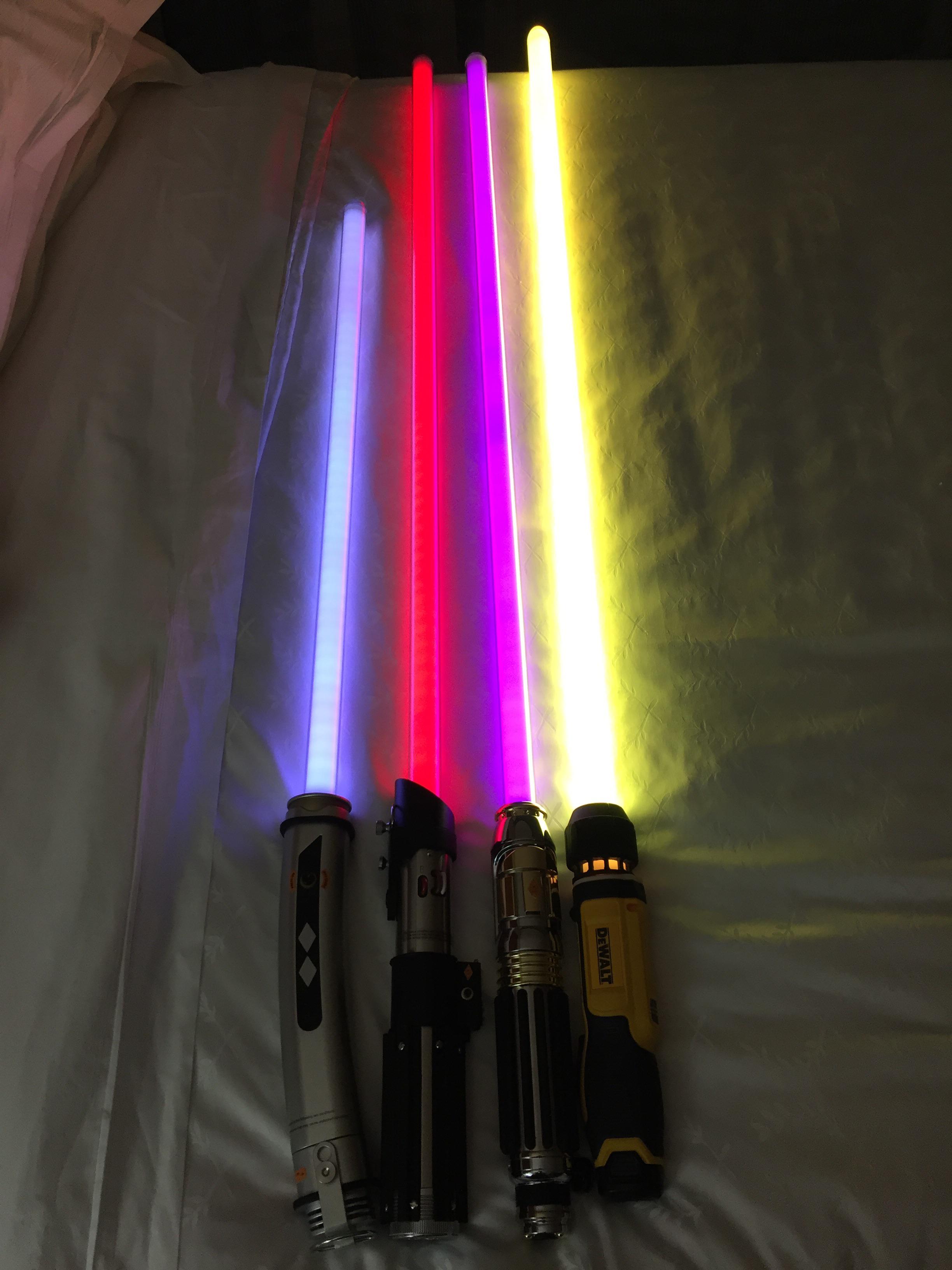 Brought the DeWalt lightsaber into Galaxy’s Edge and became the