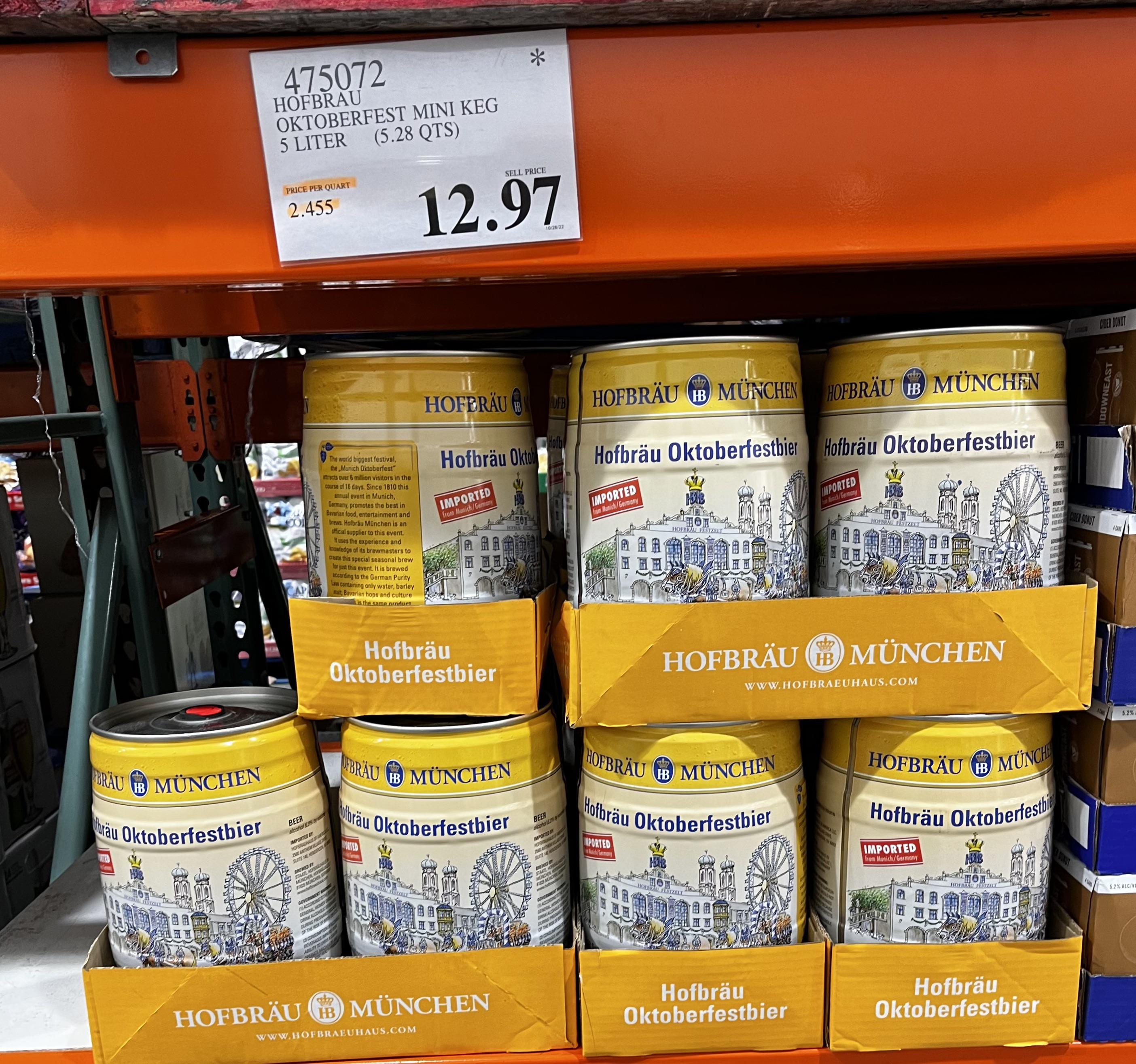Nice Markdown On Beer 5L Keg R/Costco, 59 OFF