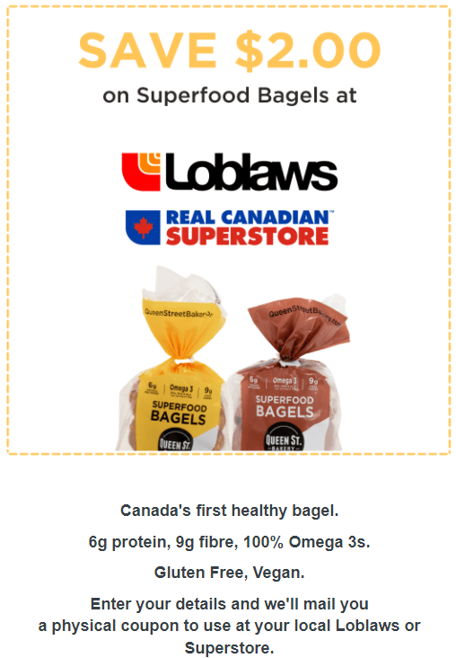[Loblaws and Real Canadian Superstore] 2 OFF COUPON on the purchase of Queen St. Superfood