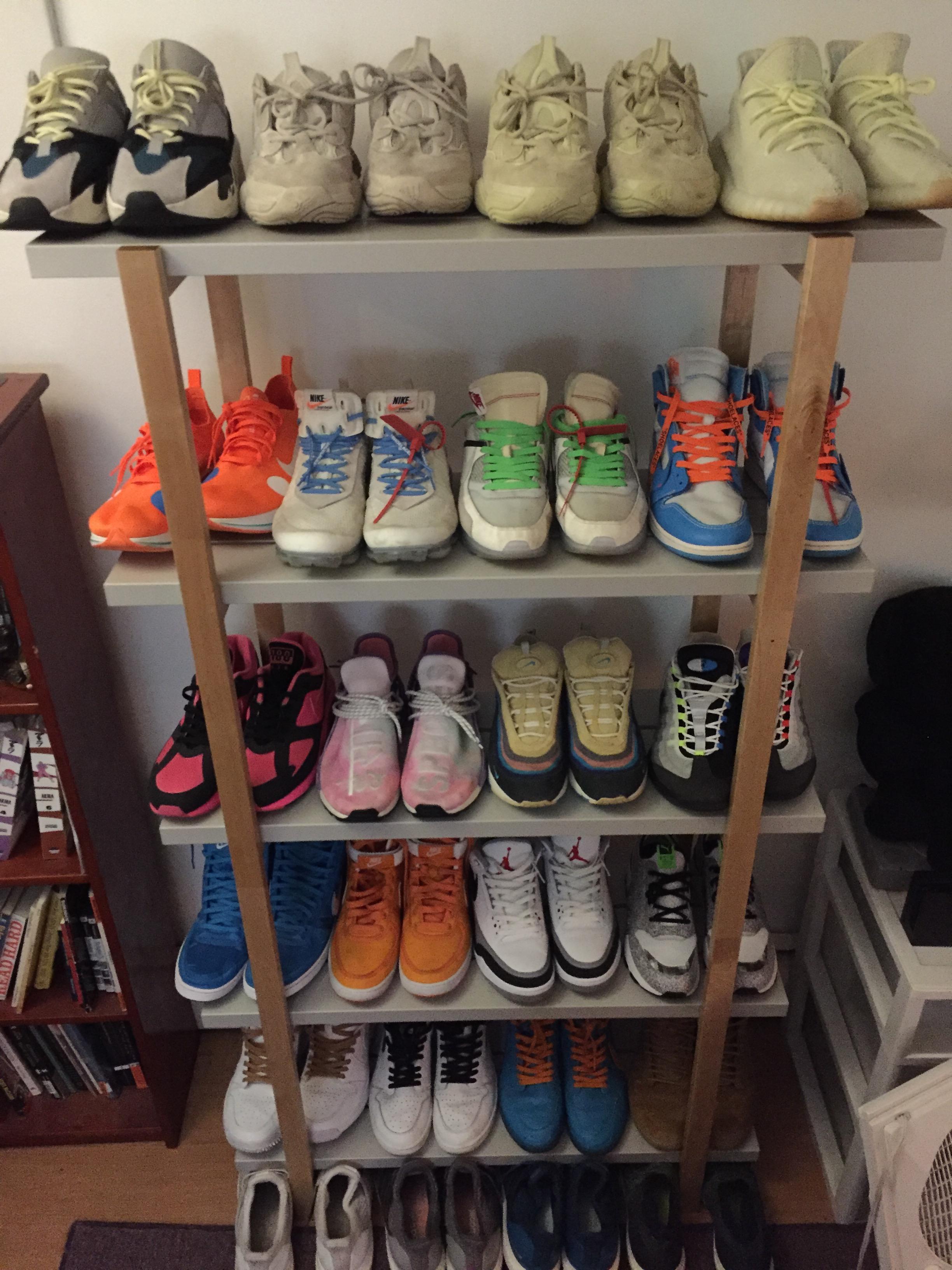 New Ikea shelves = gotta show off r/Sneakers