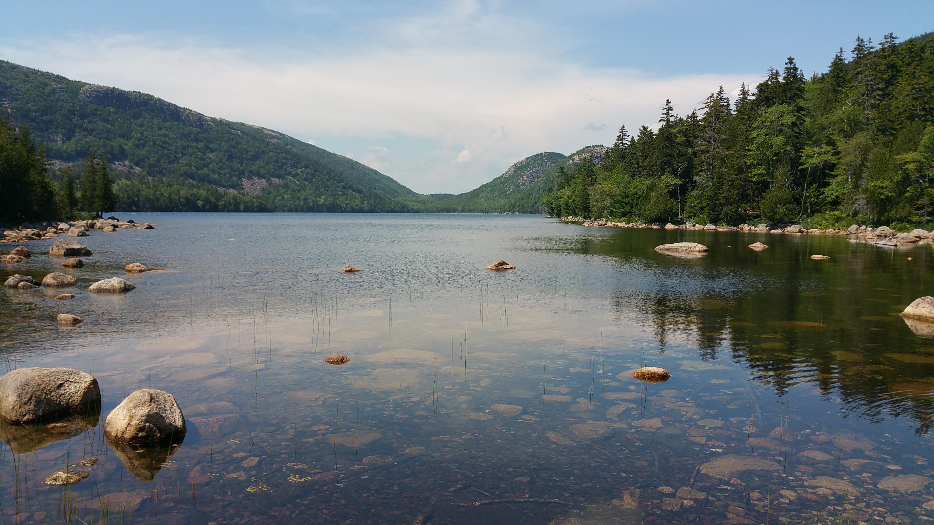 Jordan Pond, Acadia National Park, Maine, USA r/hiking