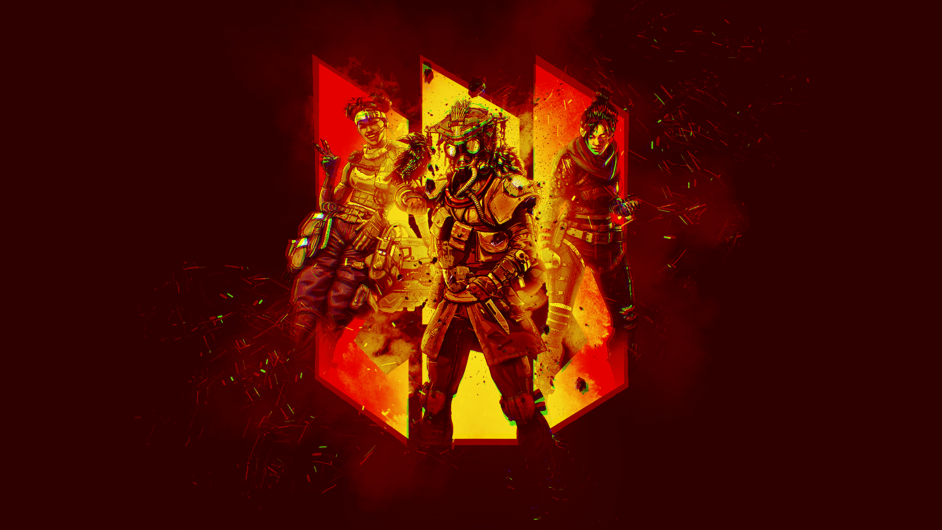 Bloodhound Lifelife & Wraith Apex Legends[1920*1080] wallpapers