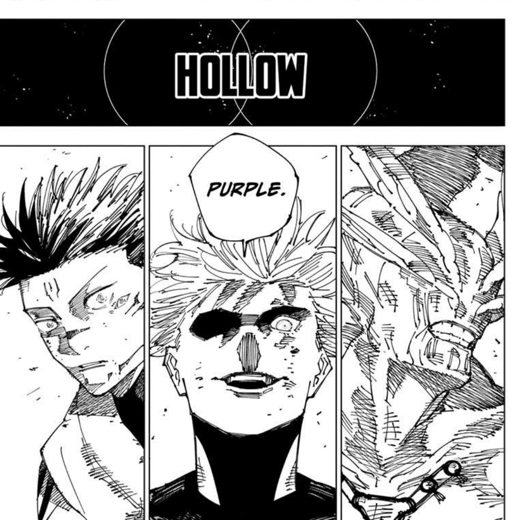 Just realizing the context for this panel...i think. r/Jujutsufolk