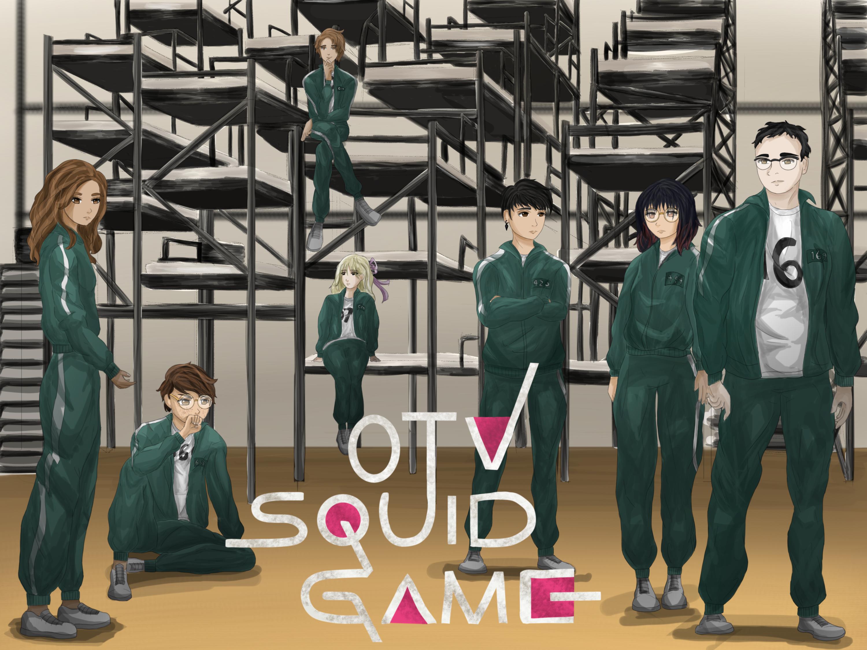 What if OTV was in Squid Game concept drawing!!!