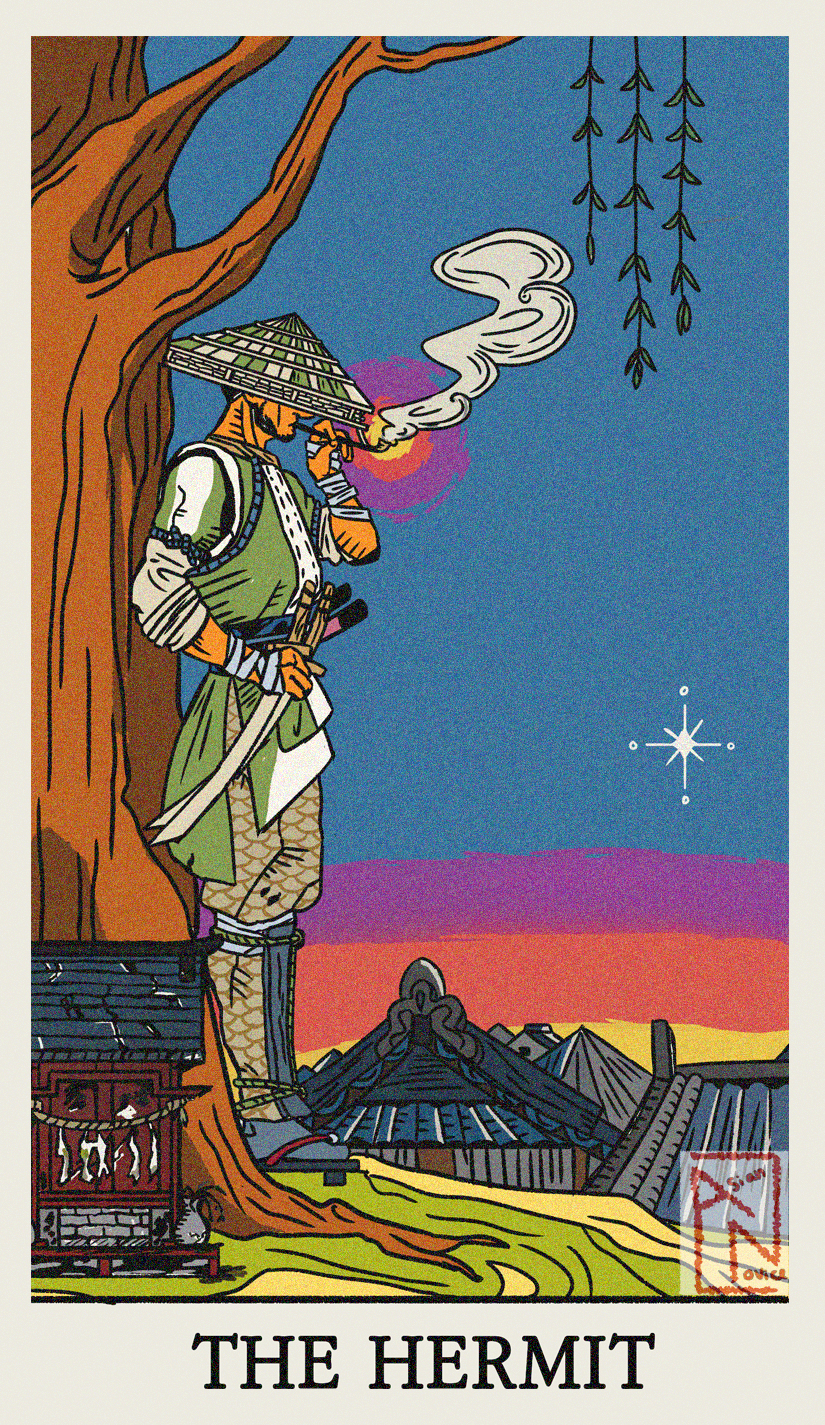 [FH Tarot cards series] IX. THE HERMIT(ft. Aramusha