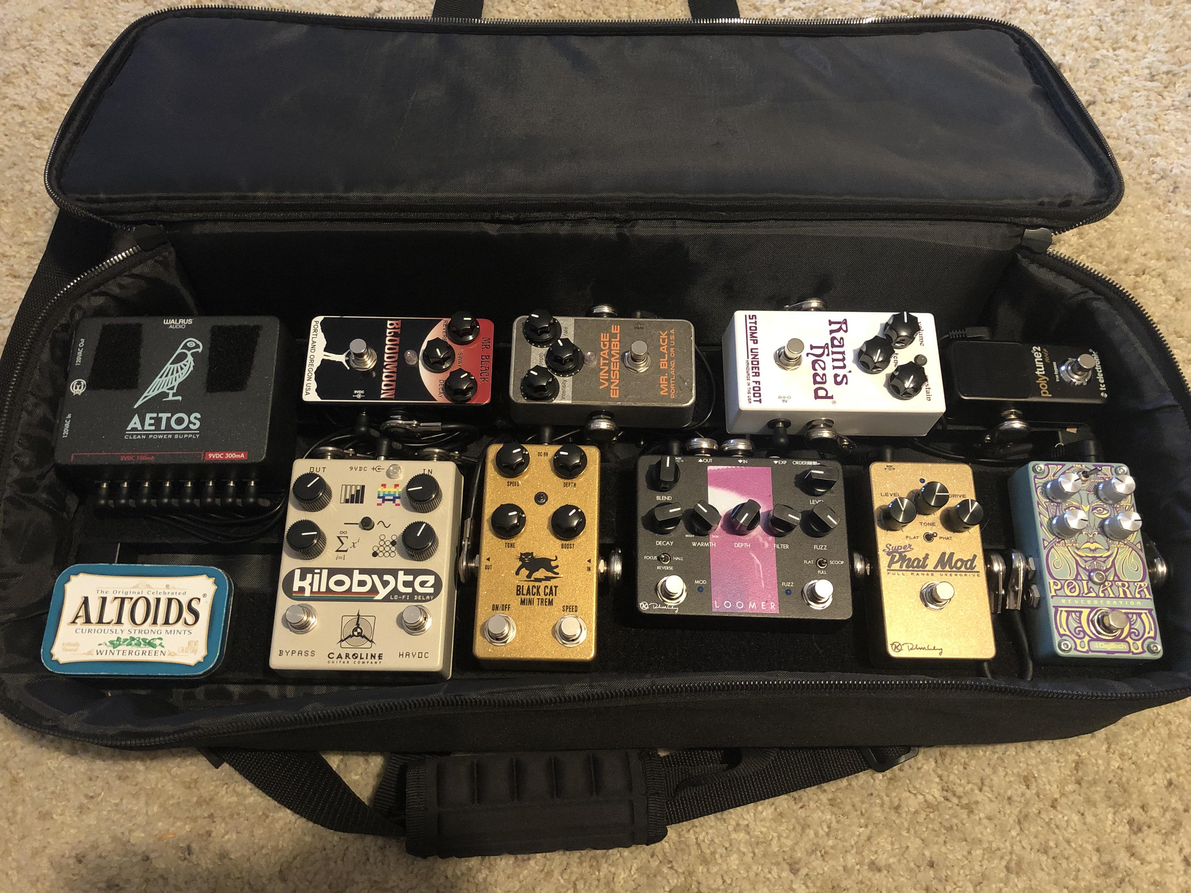 Got a pedal train metro 24 in exchange for guitar work today, very