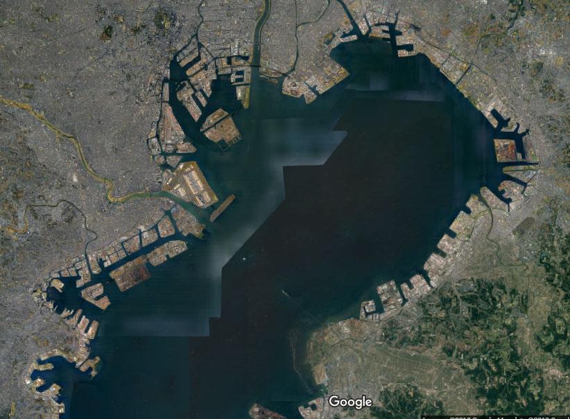 Engineering Wonder The Tokyo Bay coastline is almost entirely