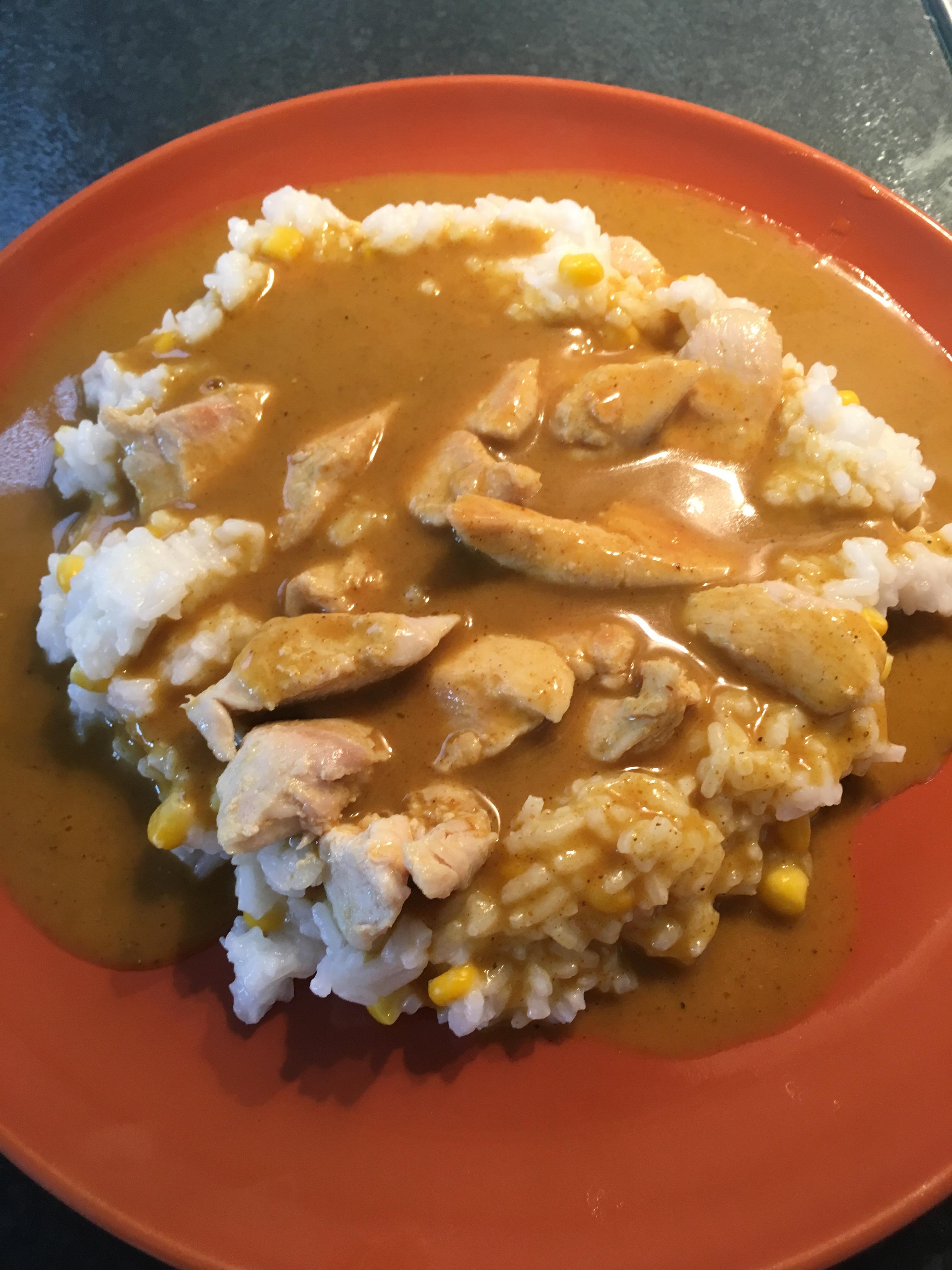 567 calorie chicken curry! 1200isplenty