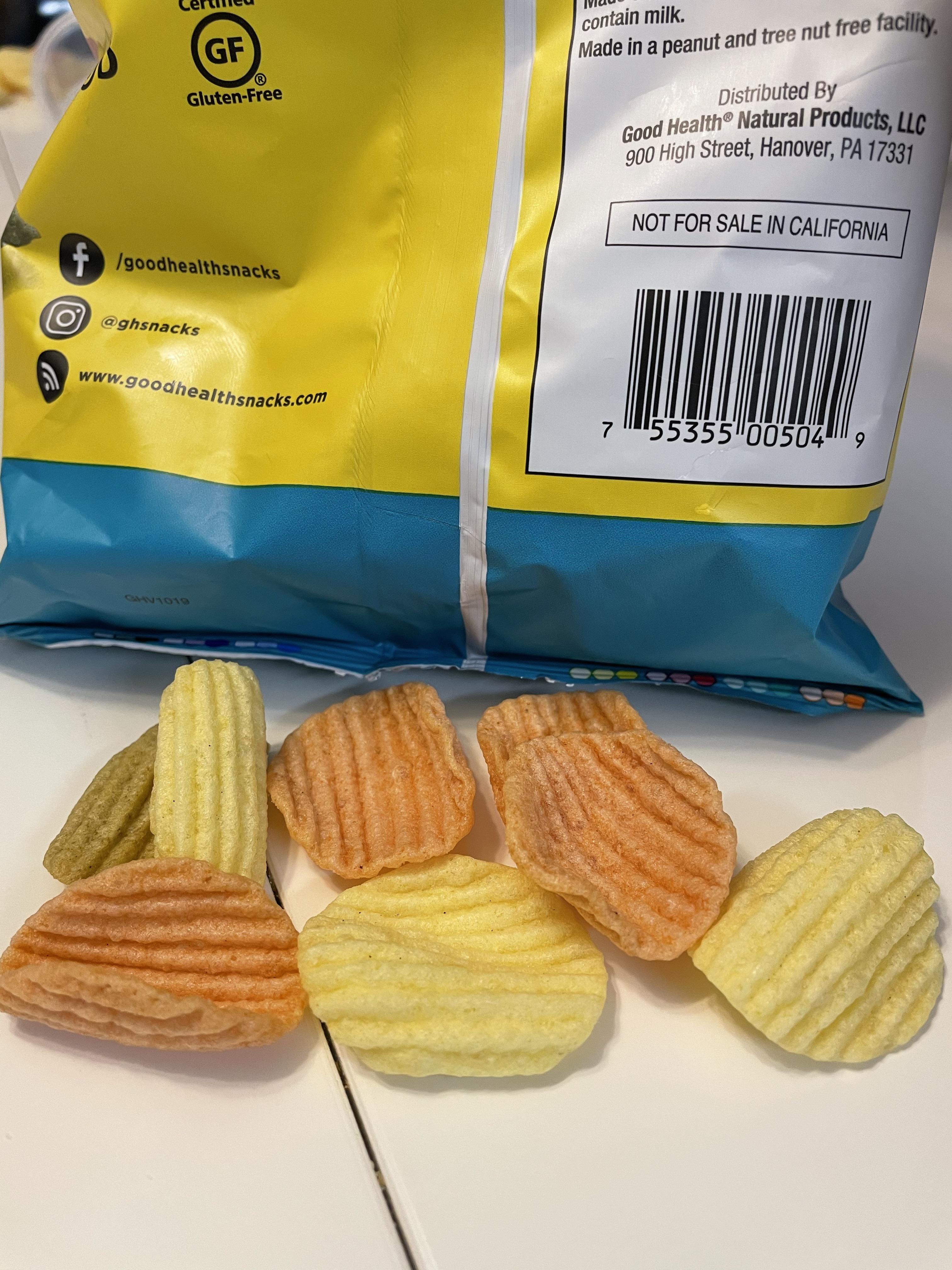 These veggie chips that oddly can’t be sold in California r