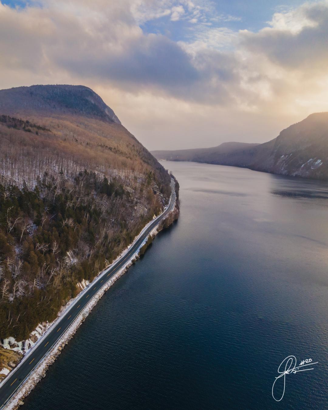 Lake Willoughby! Such an amazing place to visit. r/vermont