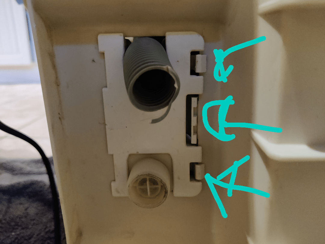 Help How to remove this plastic cover Hotpoint aquarius dishwasher