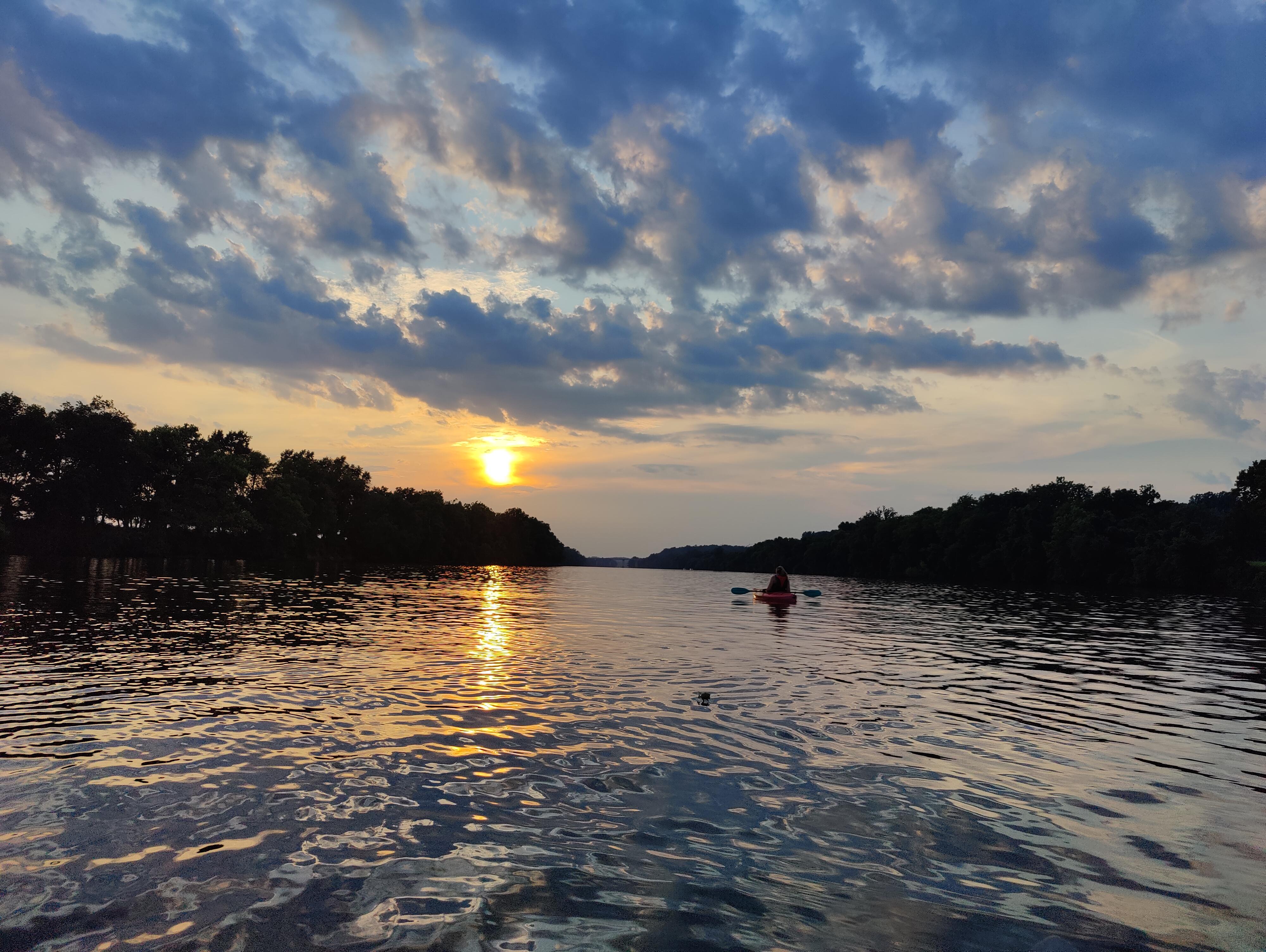 Kayaking at Robious Landing r/rva