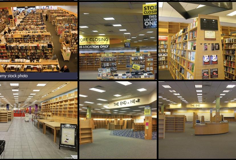 The classic “the end” photo (bottom right and bottom middle) is a