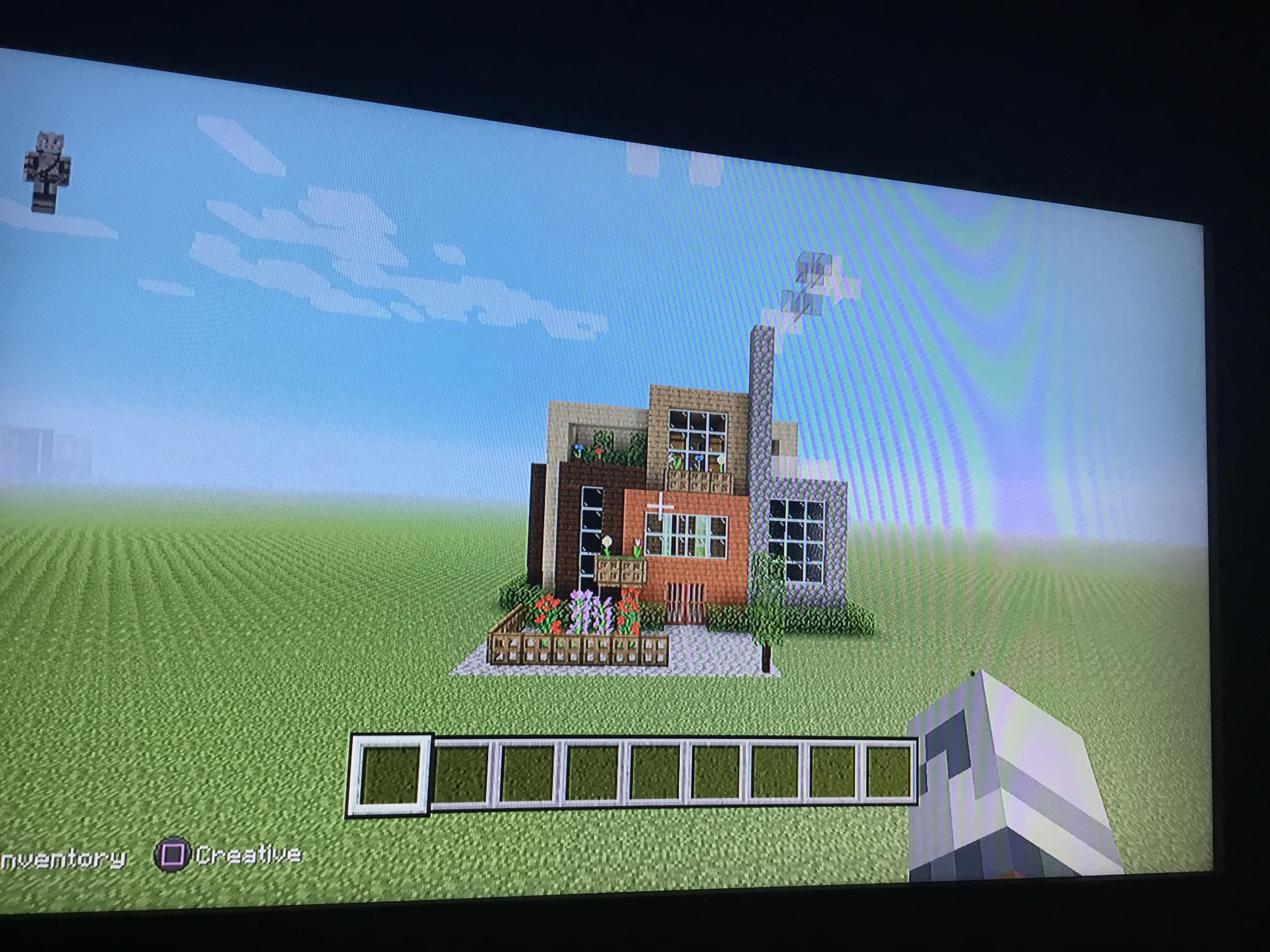 A modern rustic house, any suggestions? Minecraft