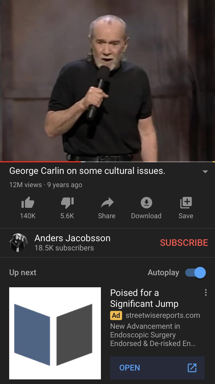 This was aired in 1996. That being said guess what his last two issues