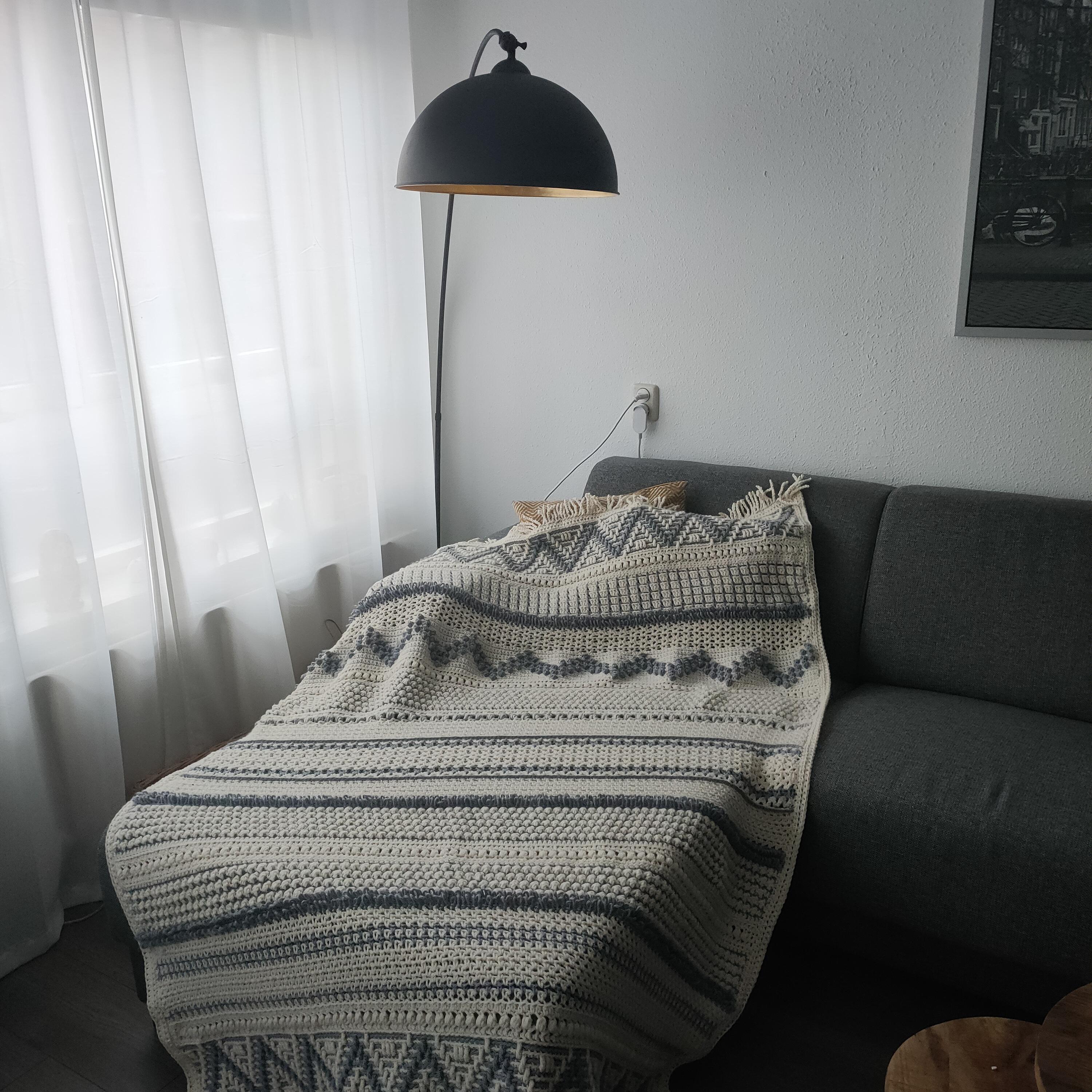Finally finished my dream blanket 3.0 r/crochet