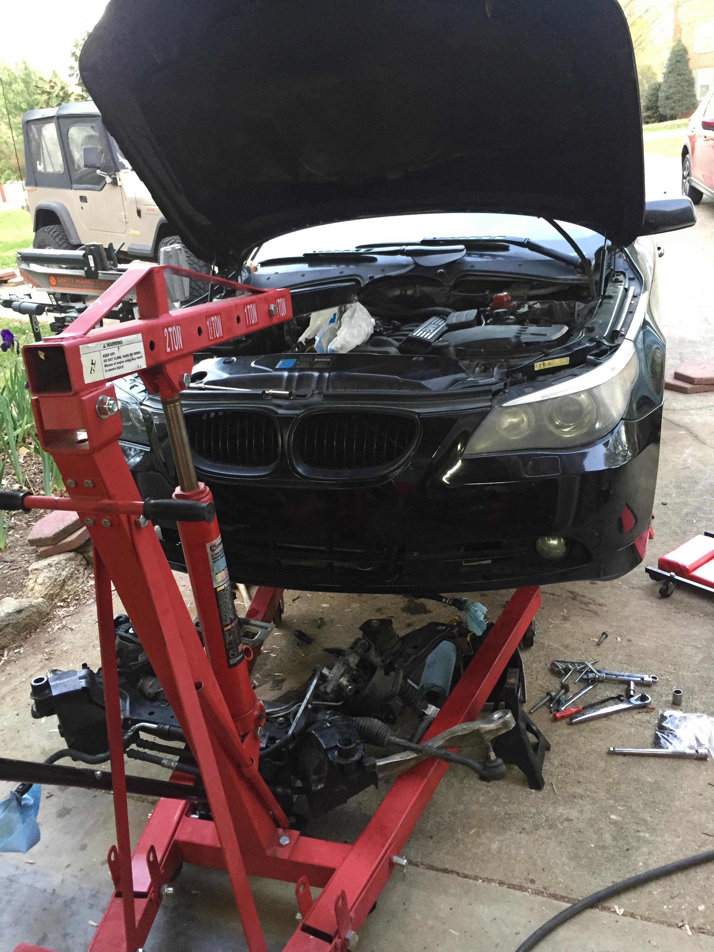 Serpentine belt sucked into engine on 2007 BMW 530xi : r/MechanicAdvice