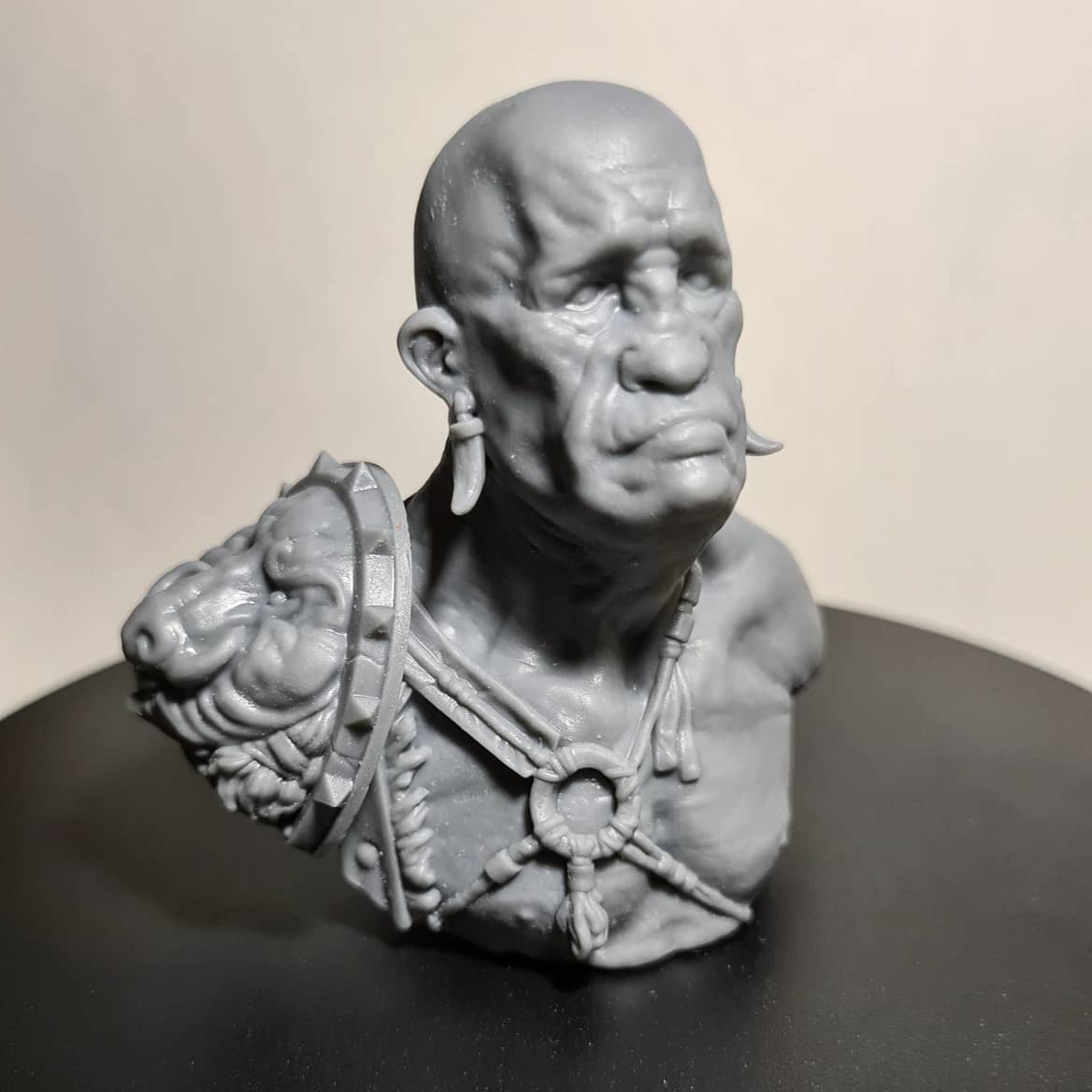 Resin 3d print of my last bust r/3Dprinting