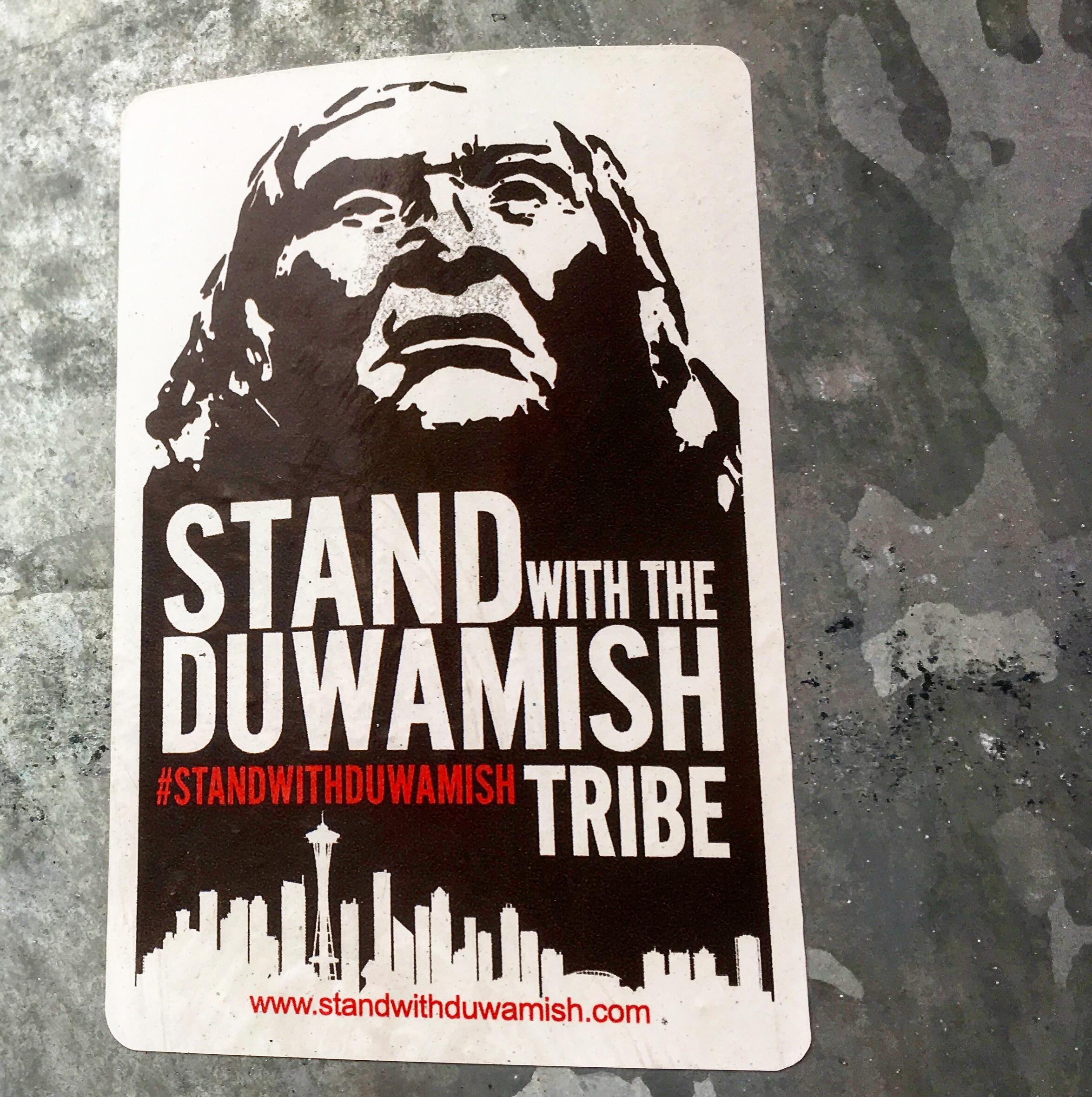 Stand with the Duwamish Tribe of Seattle r/Seattle