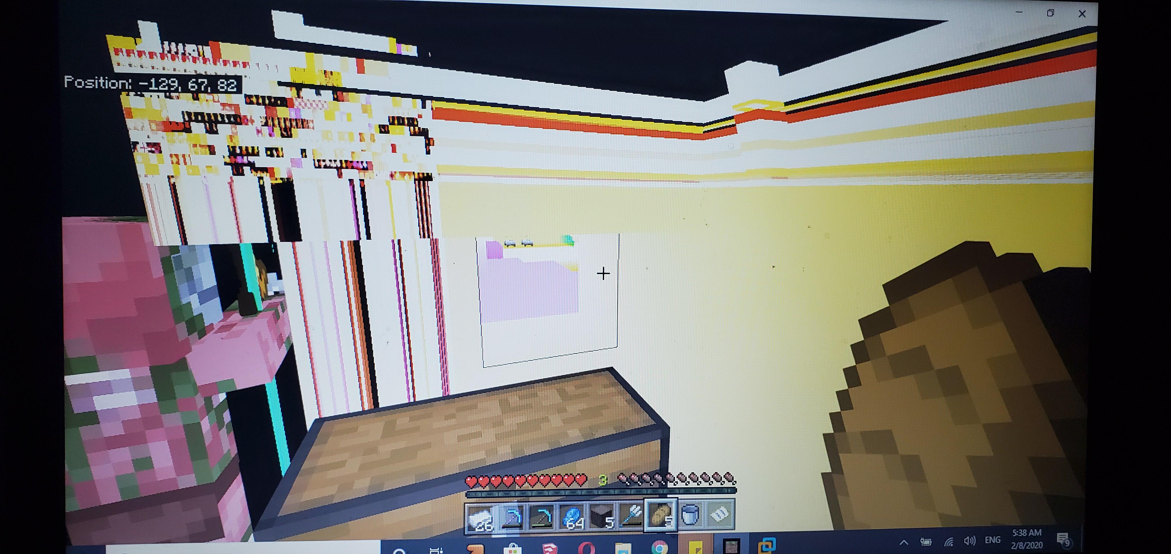 Help my bedrock minecraft loads realistic shaders all seizure like 😞