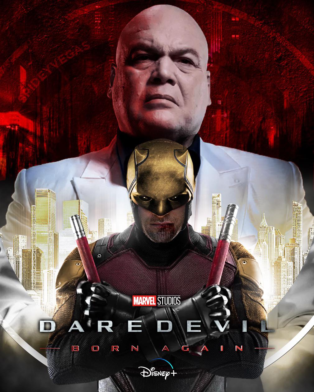 My Daredevil Born again poster concept! they’re back! marvelstudios