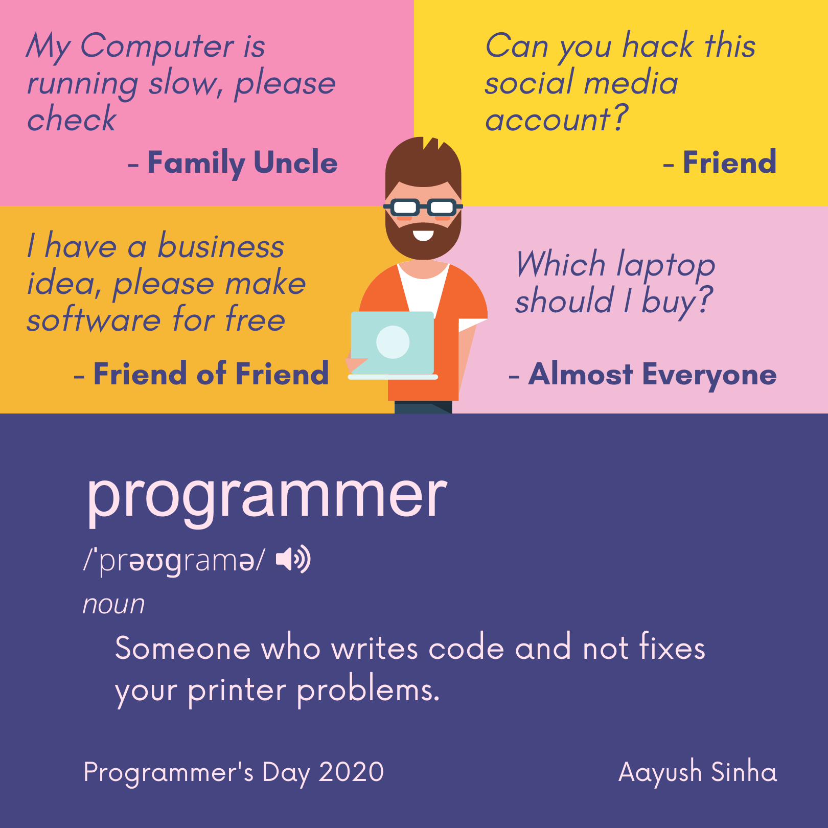 Happy Programmer's Day guys, I know at least one of these requests have