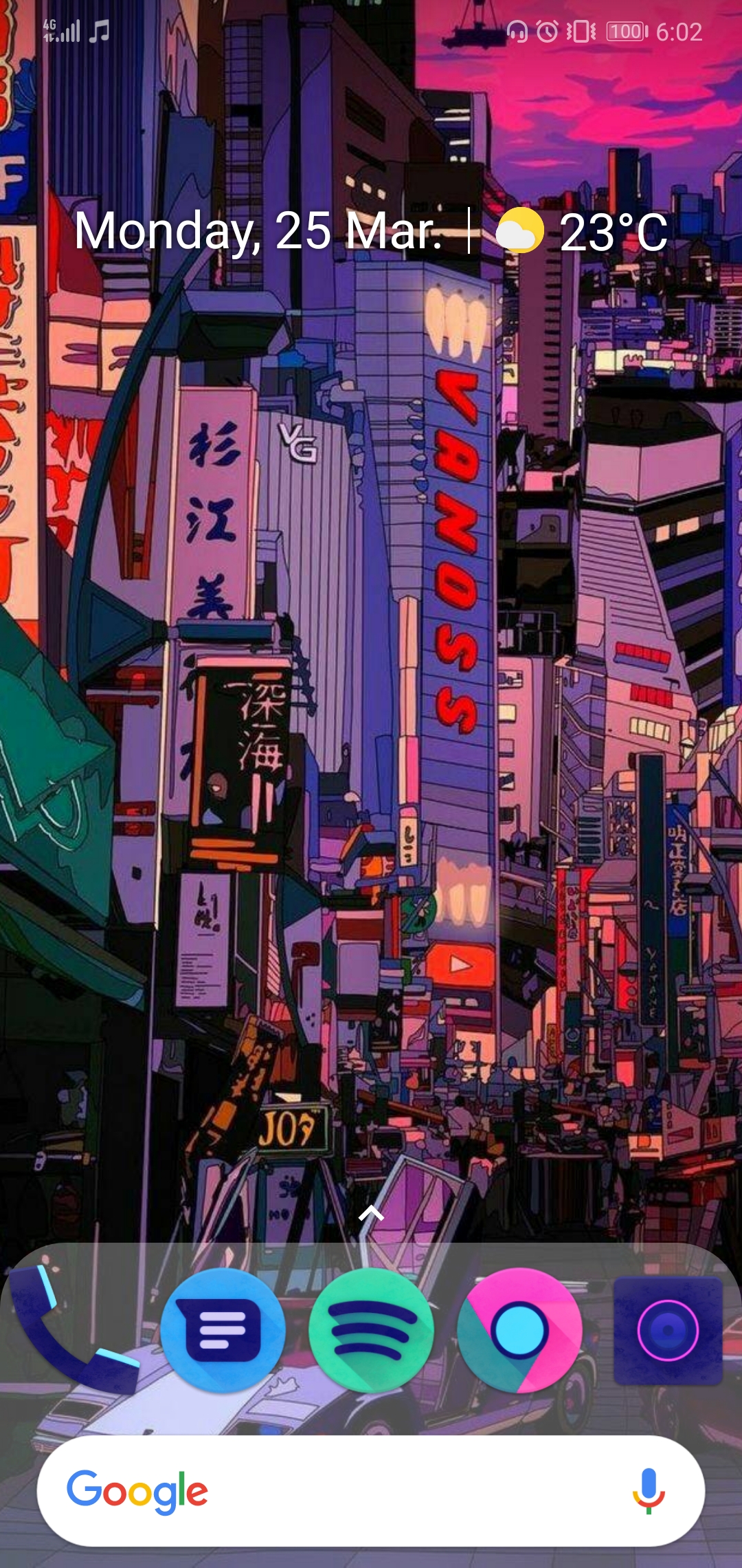 My aesthetic loadout on Nova Launcher, using some wallpapers from Zedge