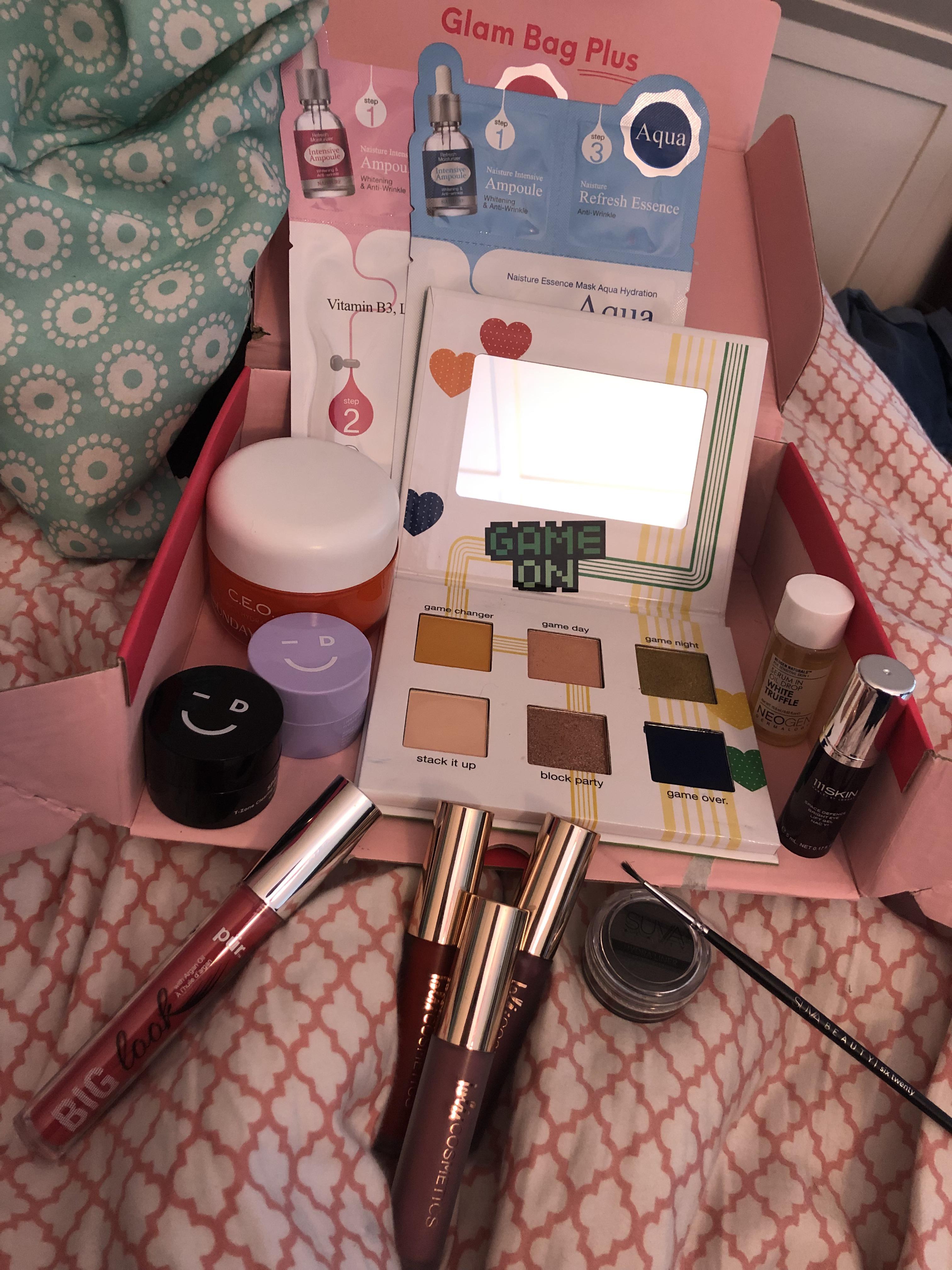 Glam Bag Plus (with add ons and point redemptions) r/BeautyBoxes