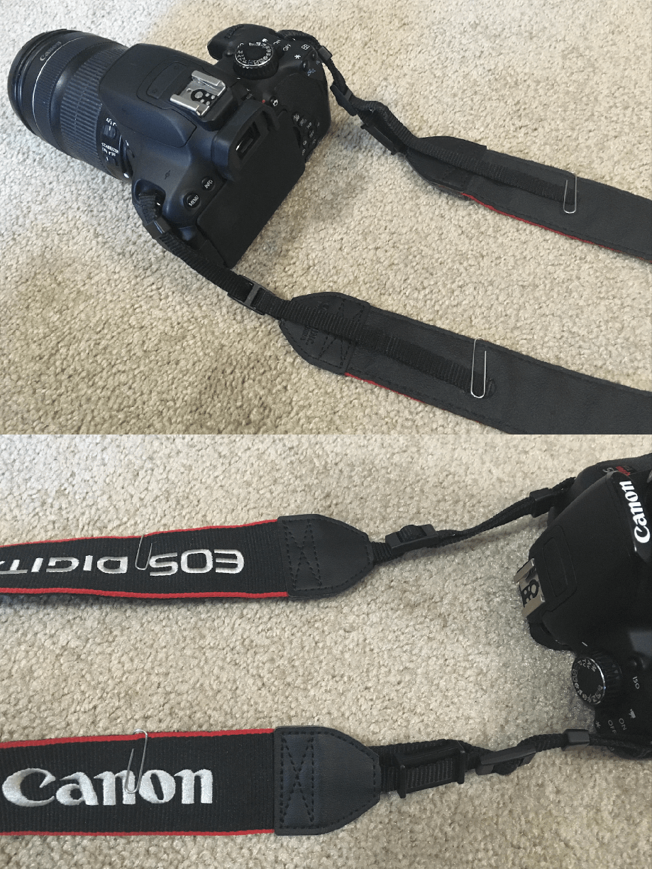 Canon strap what to do with excess/ends? r/canon