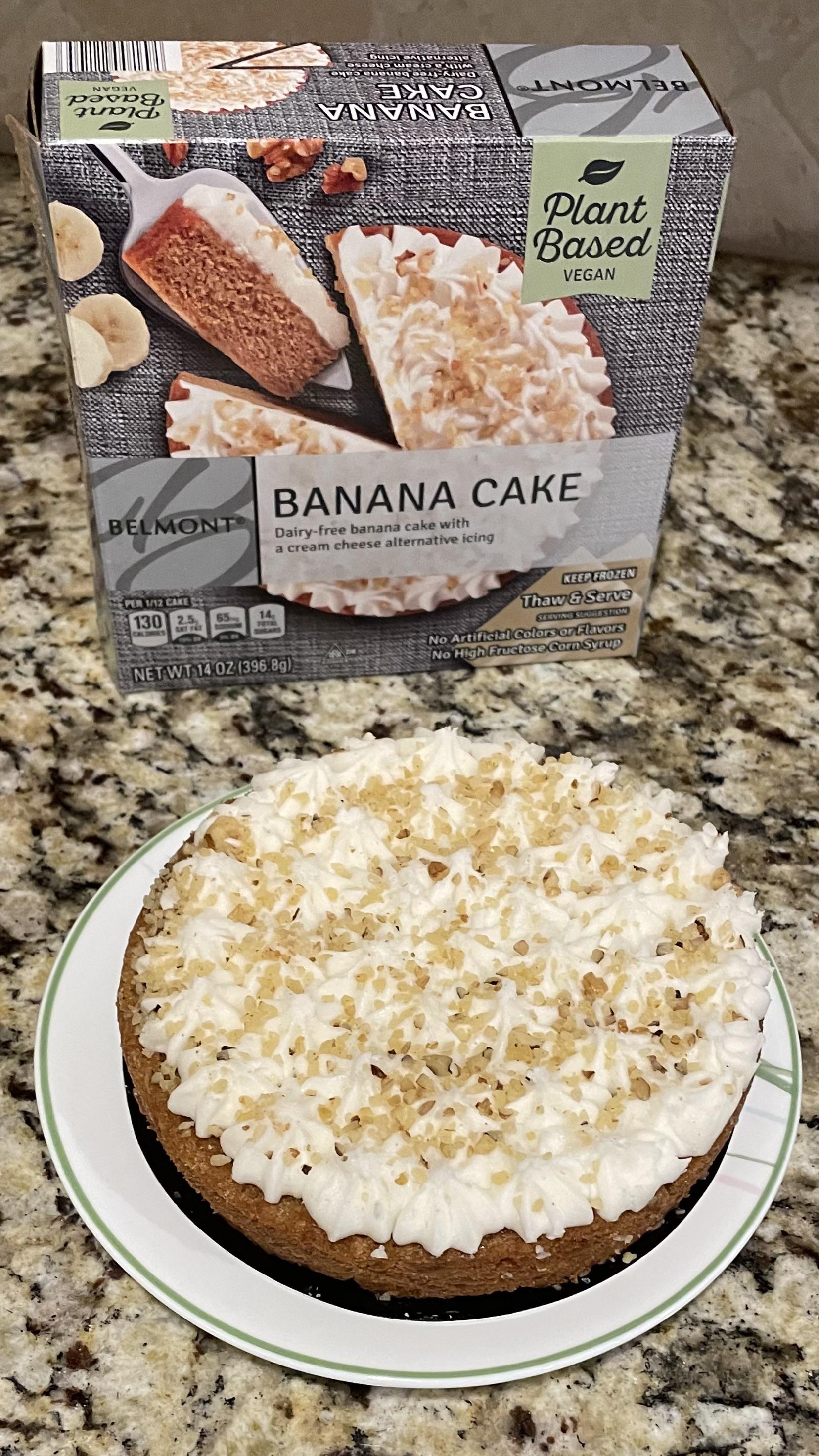 Banana Cake from Aldi’s 🍰🍌 r/VeganFoodPorn