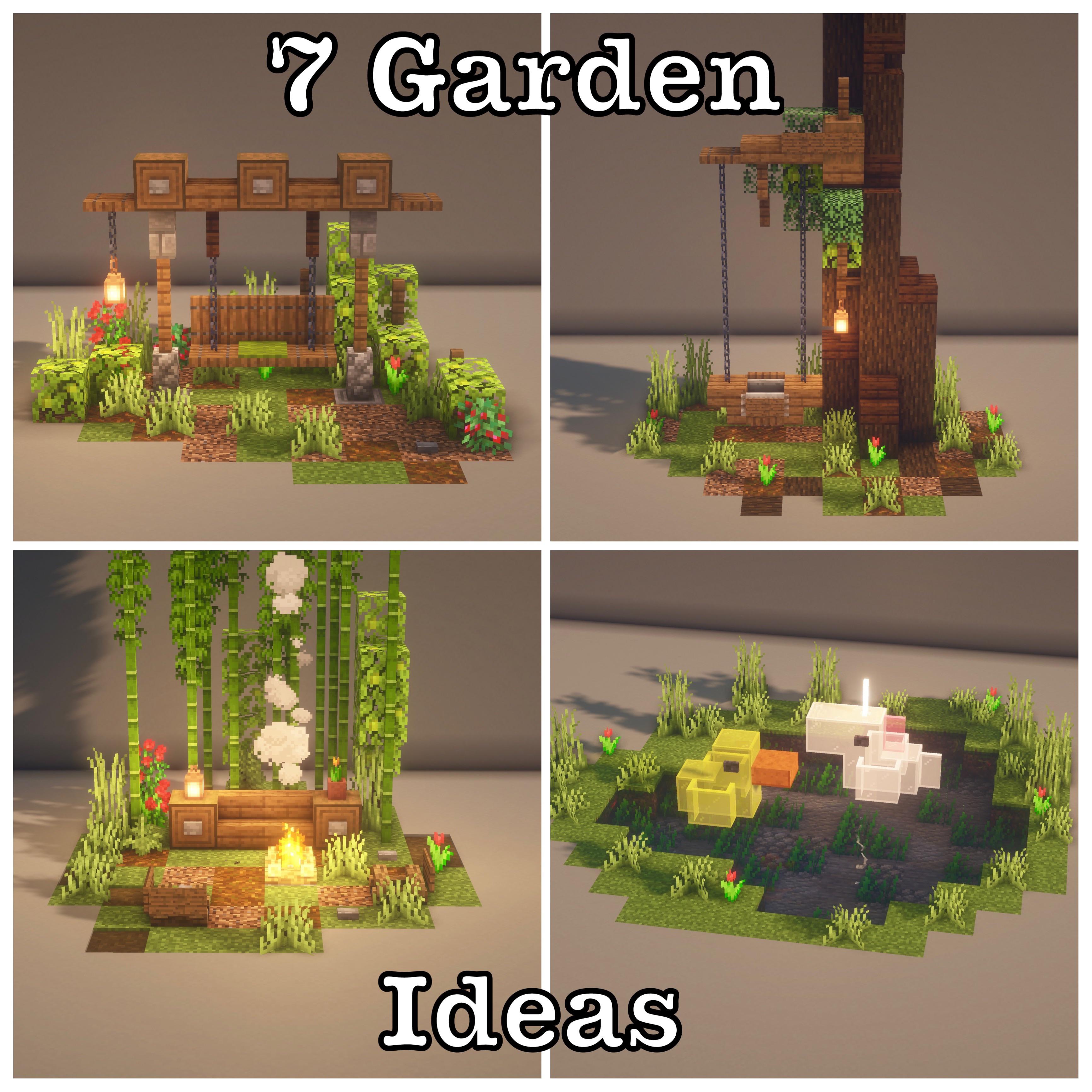 Minecraft Landscaping Ideas