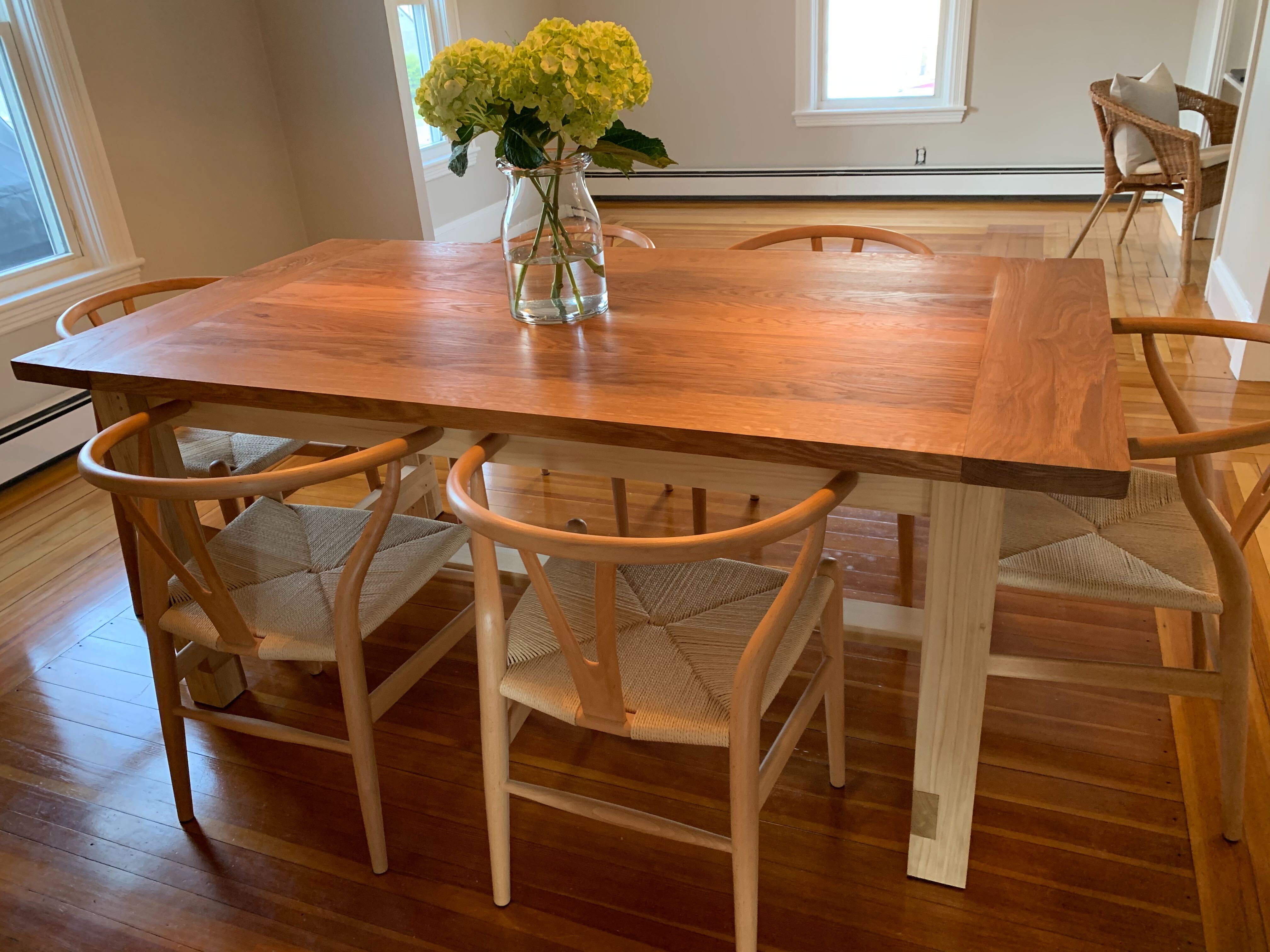 Decided to take a stab at making a dining table for our home! I used