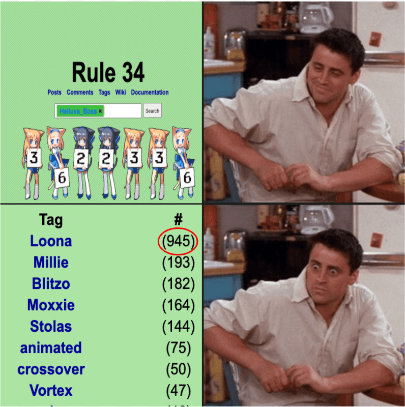 I see why they made that 4th wall break now r/Helluvabossmemes