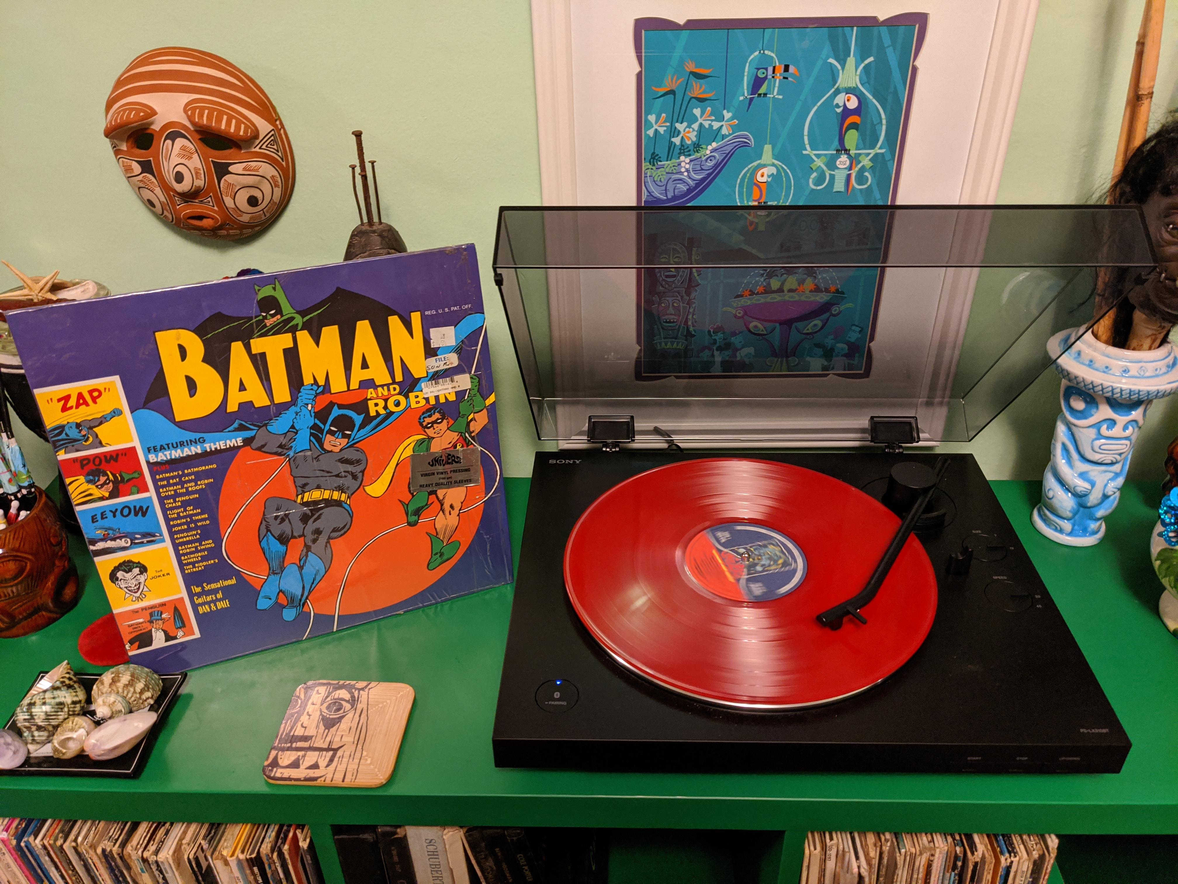 1966 Batman soundtrack featuring Sun Ra r/vinyl
