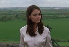 Katie Holmes’ nipples were poking out in Batman Begins. This was