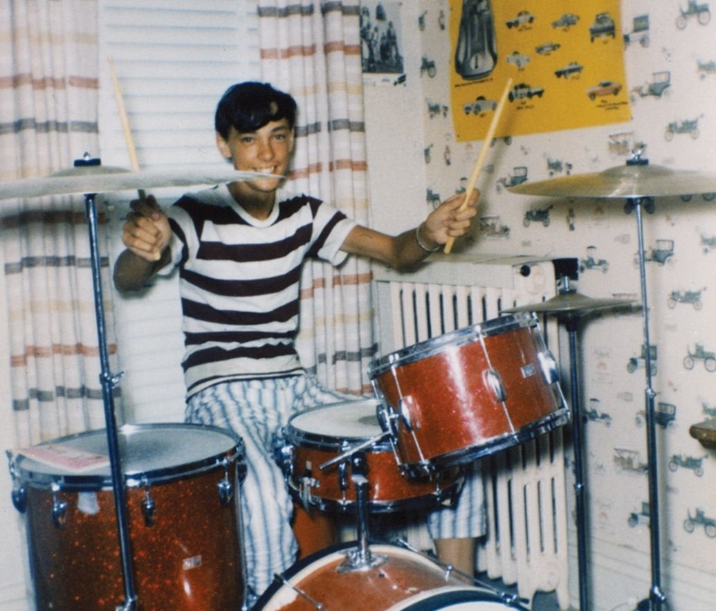 Young Neil Peart Playing Drums 1969 r/OldSchoolCool