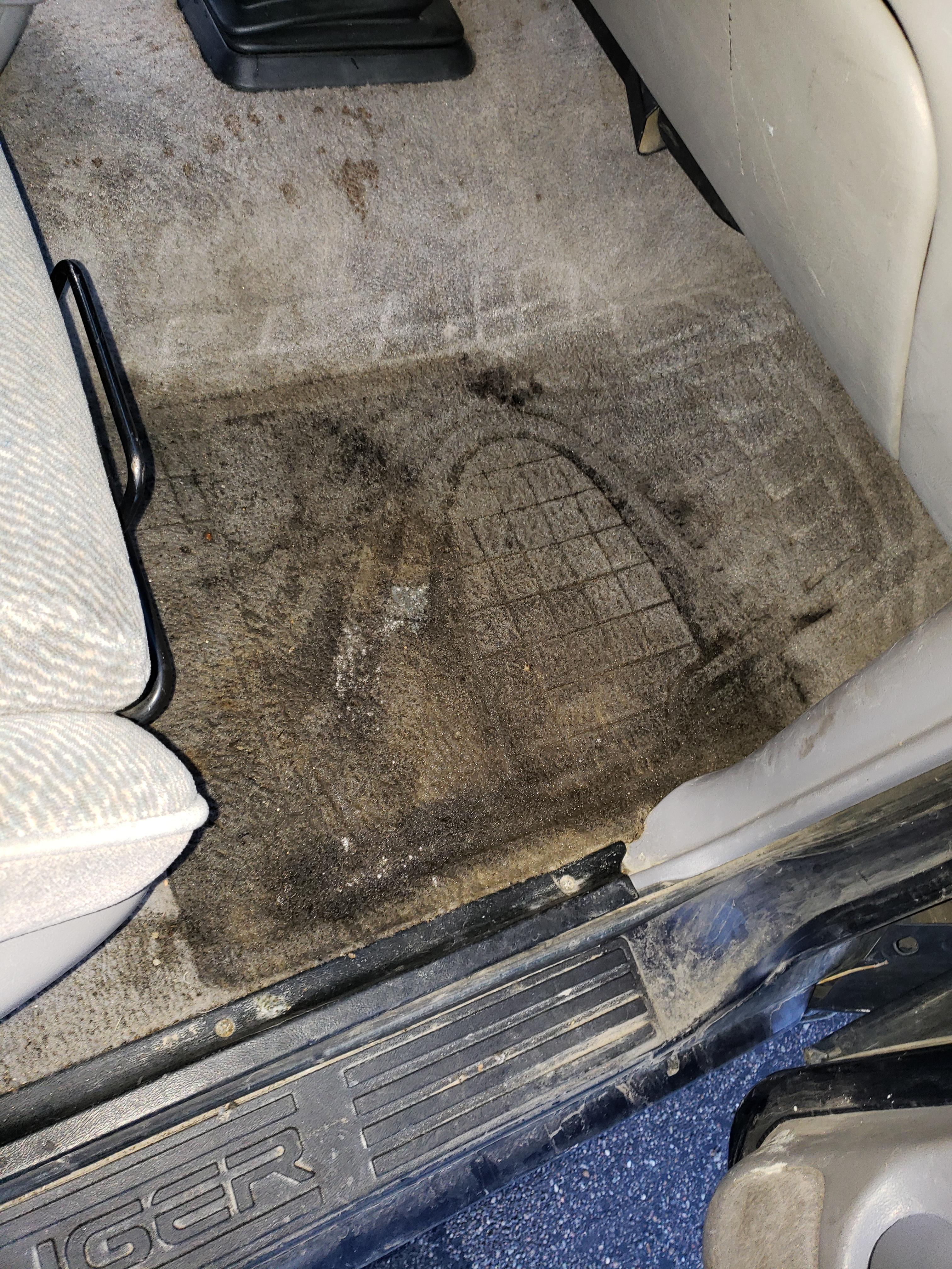 Super wet passenger floorboard, does anyone know anything about this