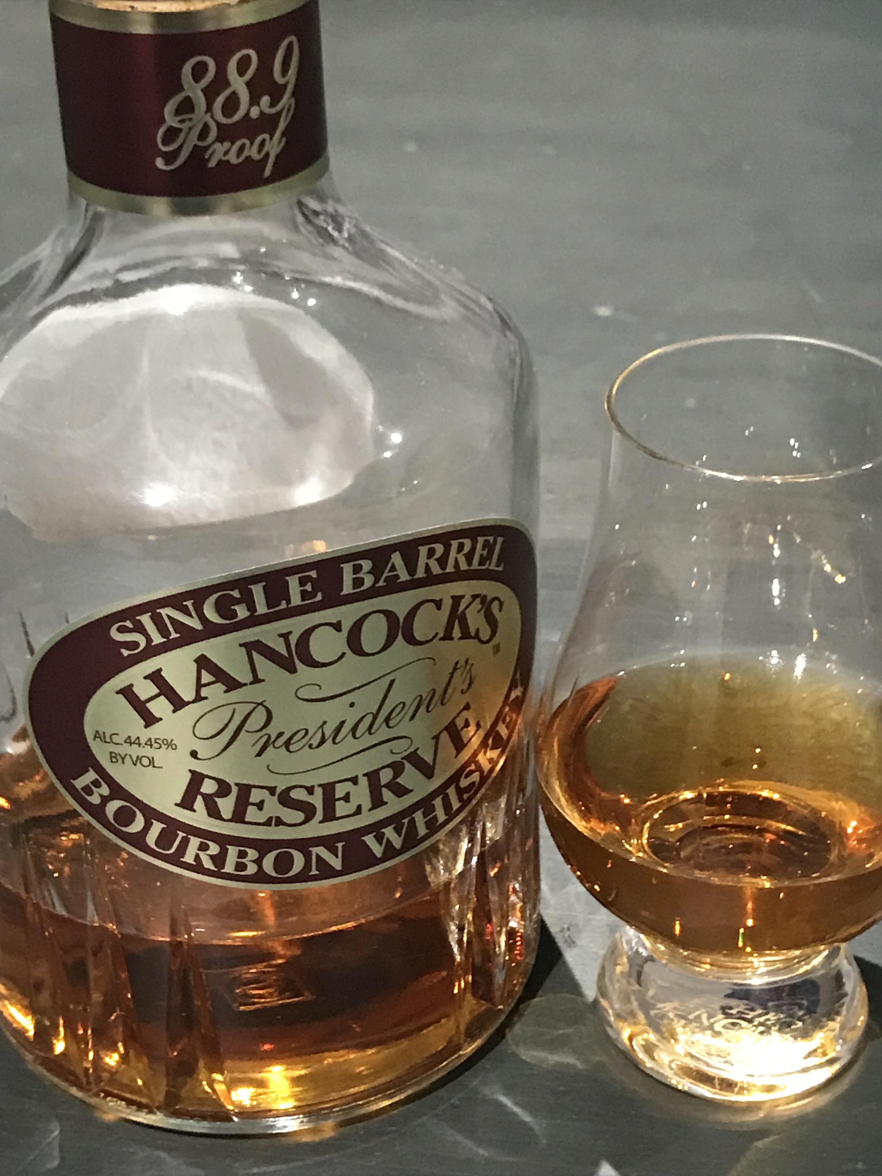 Review 31 Hancock’s President’s Reserve r/bourbon