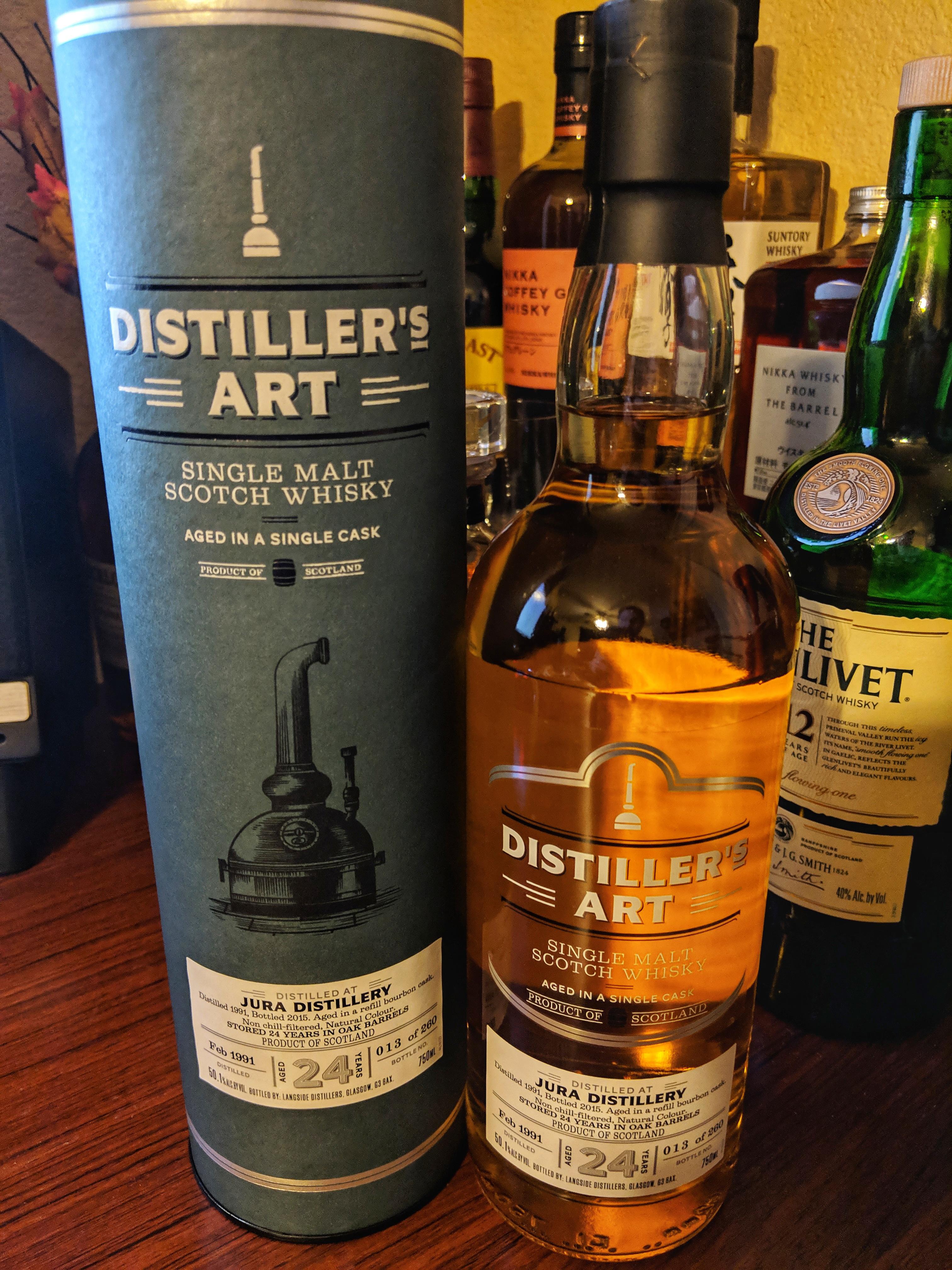 "Distiller's Art" Jura 24 Aged Years. Anyone tried this yet? Found it