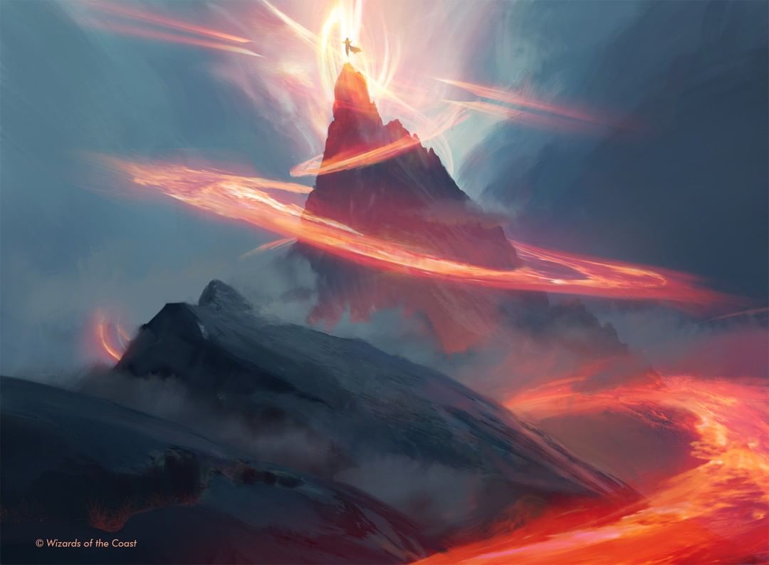 Spellcasting Mountain by Titus Lunter ImaginaryMountains