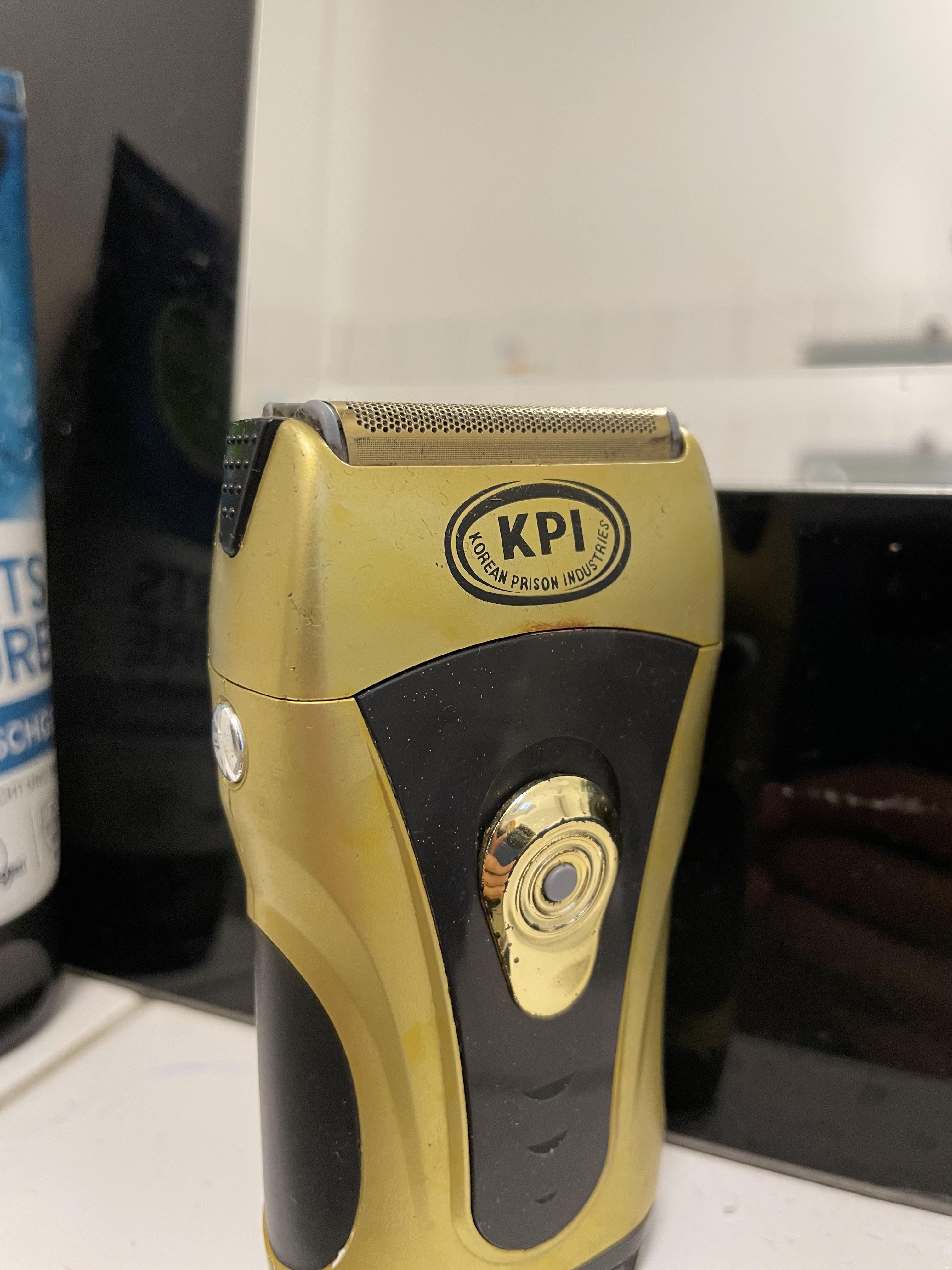 KPI Korean Prison Industries on electric razor r/mildlyinteresting