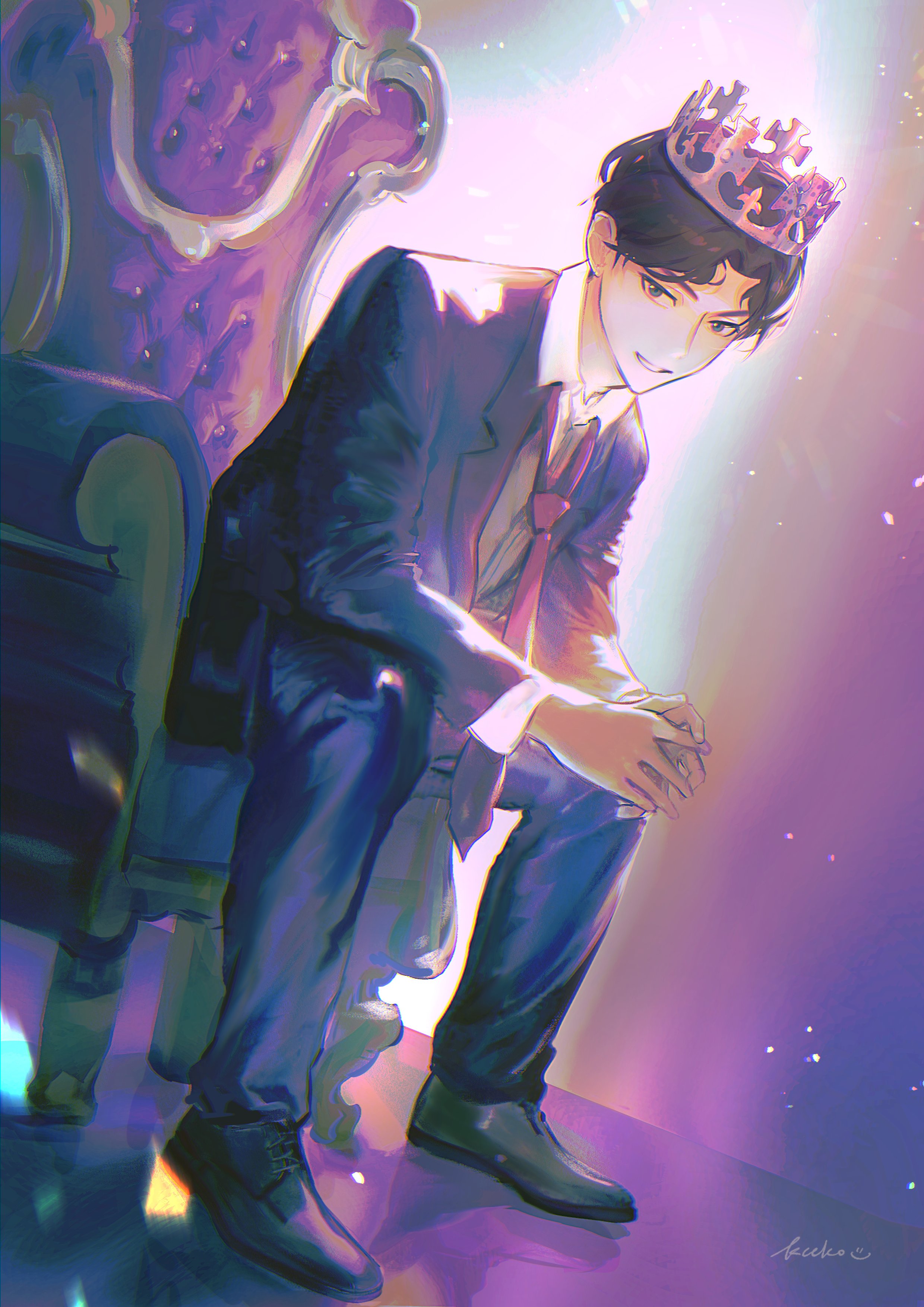 (art by me!) did you know they used to call him the drift king back in