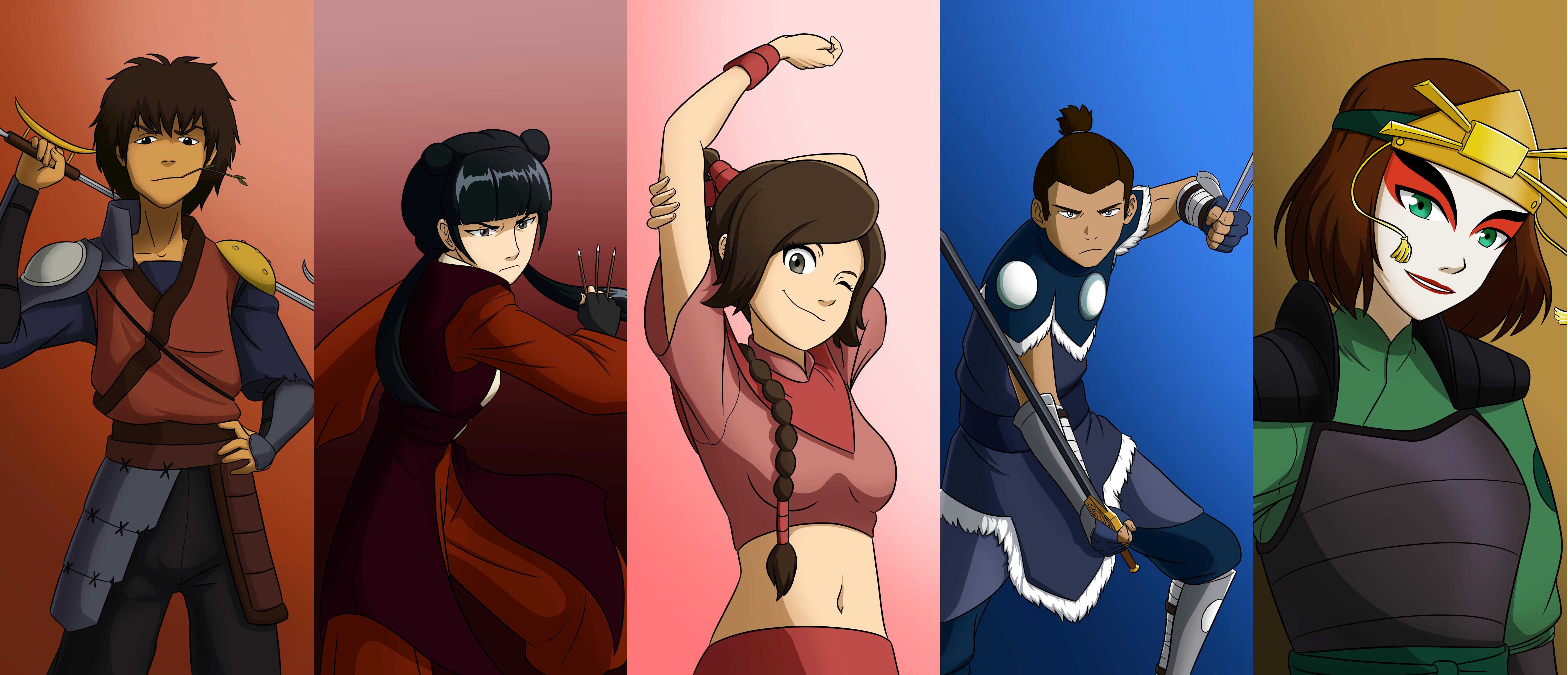 Figured benders got too much attention so I drew some of my favorite