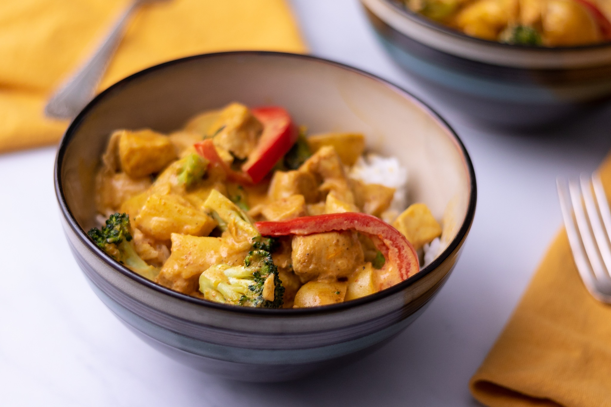 Thai yellow curry with chicken r/recipes