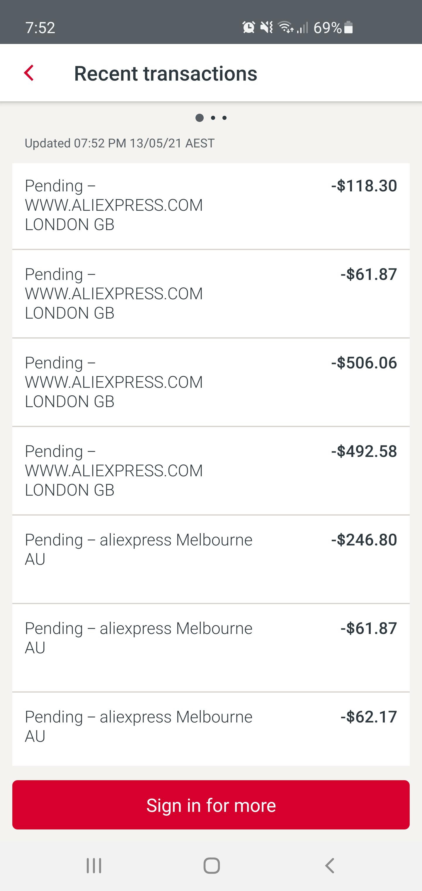 Why all of a sudden is Aliexpress charging the payments though London